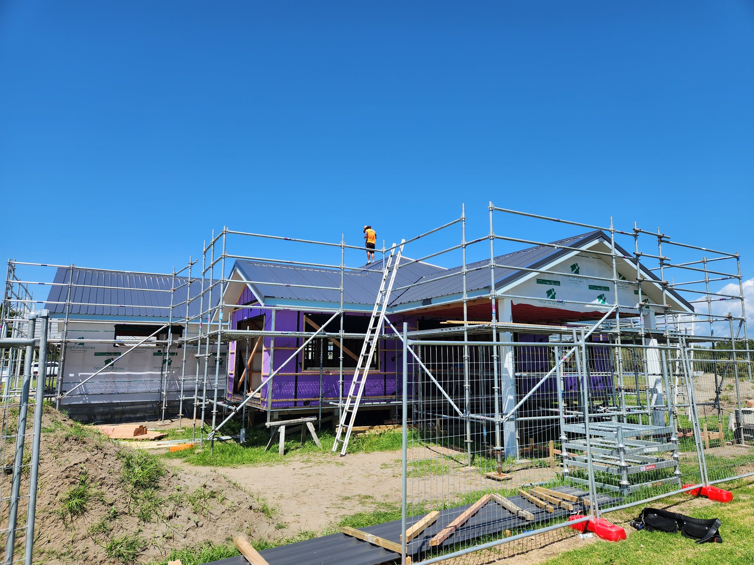 Long run roofing hamilton waikato new roof
