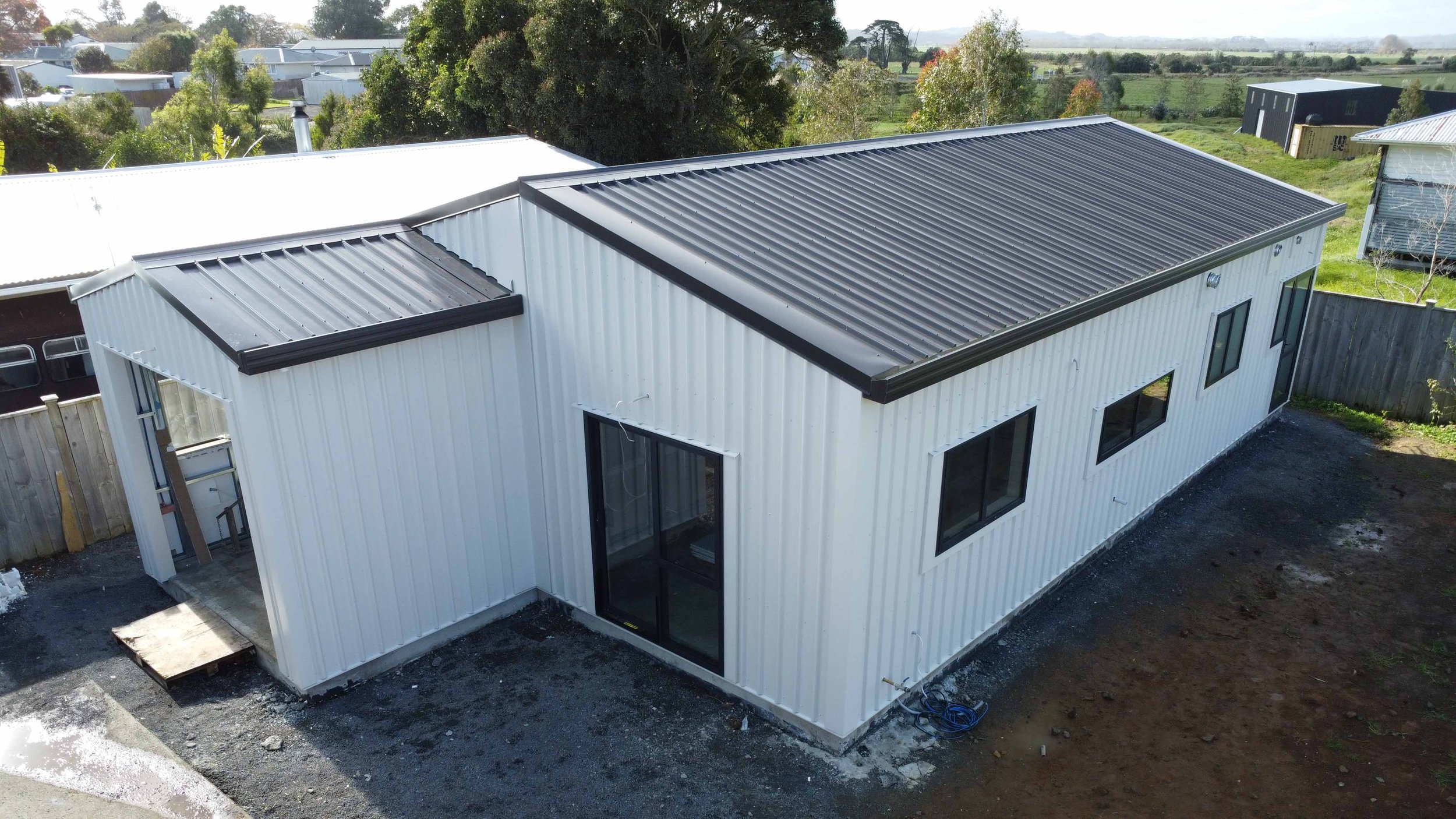 Waikato metal wall cladding The Roofing store TR5 long run roofing