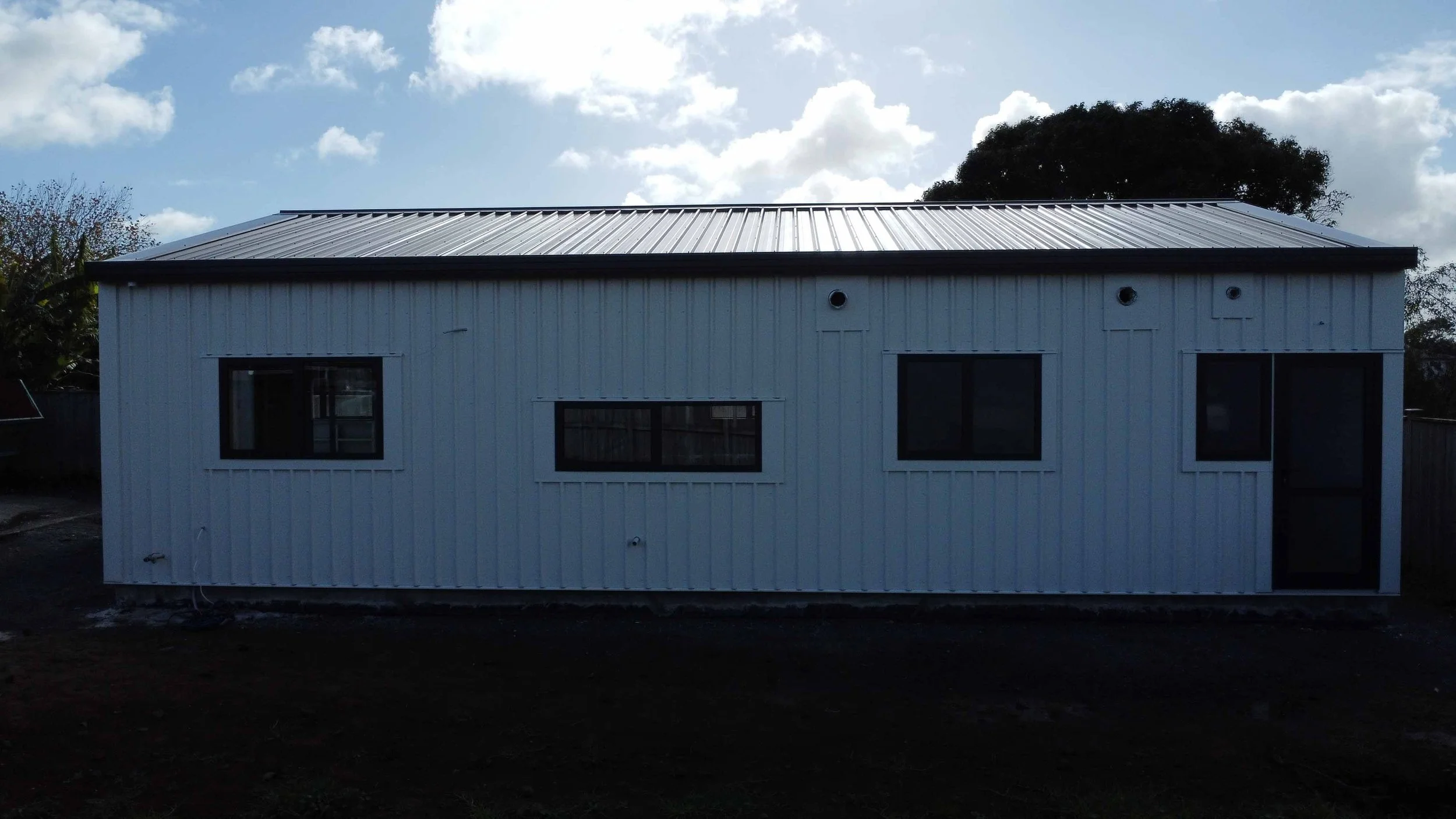 Waikato metal wall cladding The Roofing store TR5 long run roofing