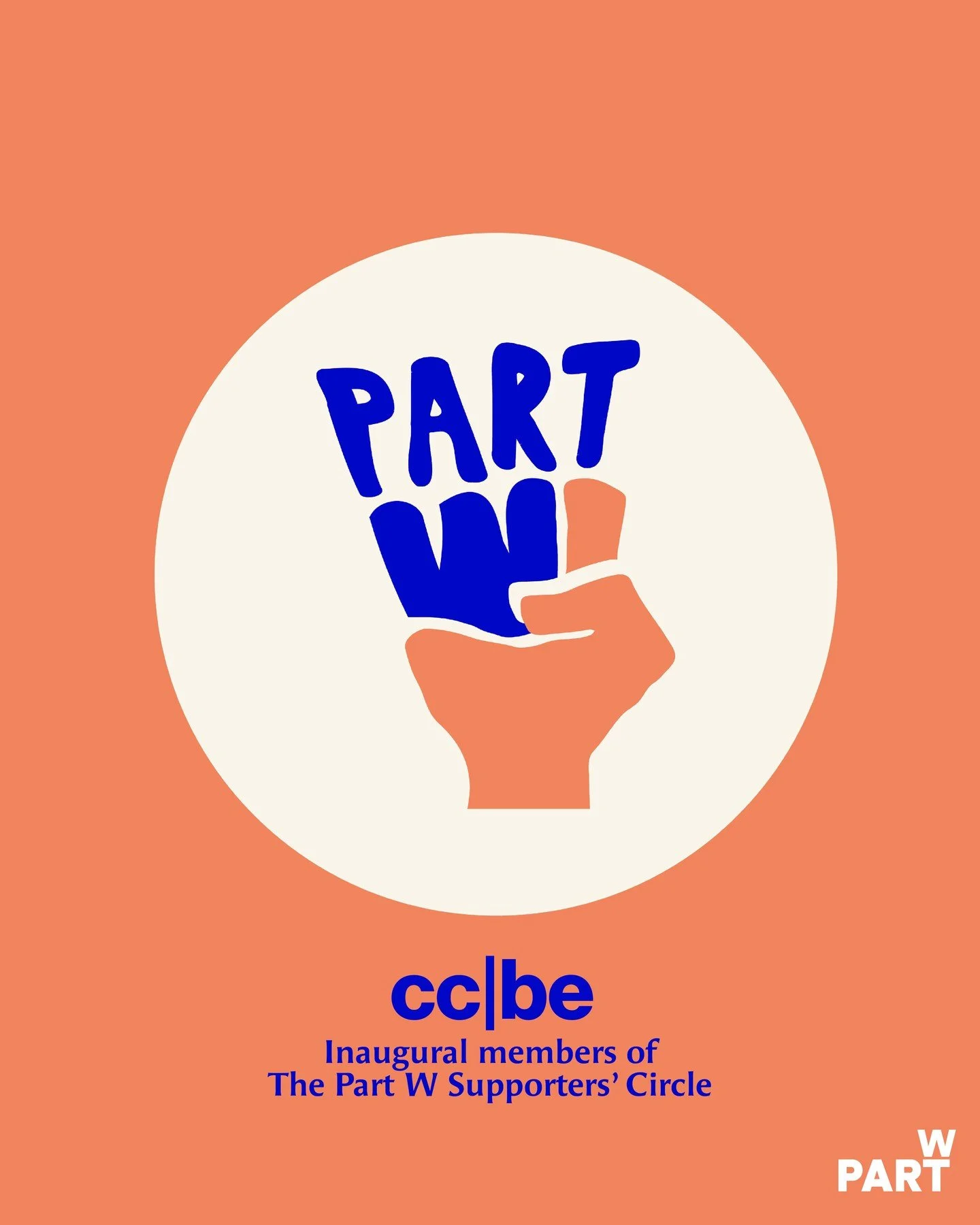 🧡 Today we&rsquo;re recognising cc|be as one of the first organisations to join the Part W Supporters&rsquo; Circle. 🧡 

By becoming a supporter, cc|be is helping sustain the research, advocacy and campaigns pushing for gender equity in the built e