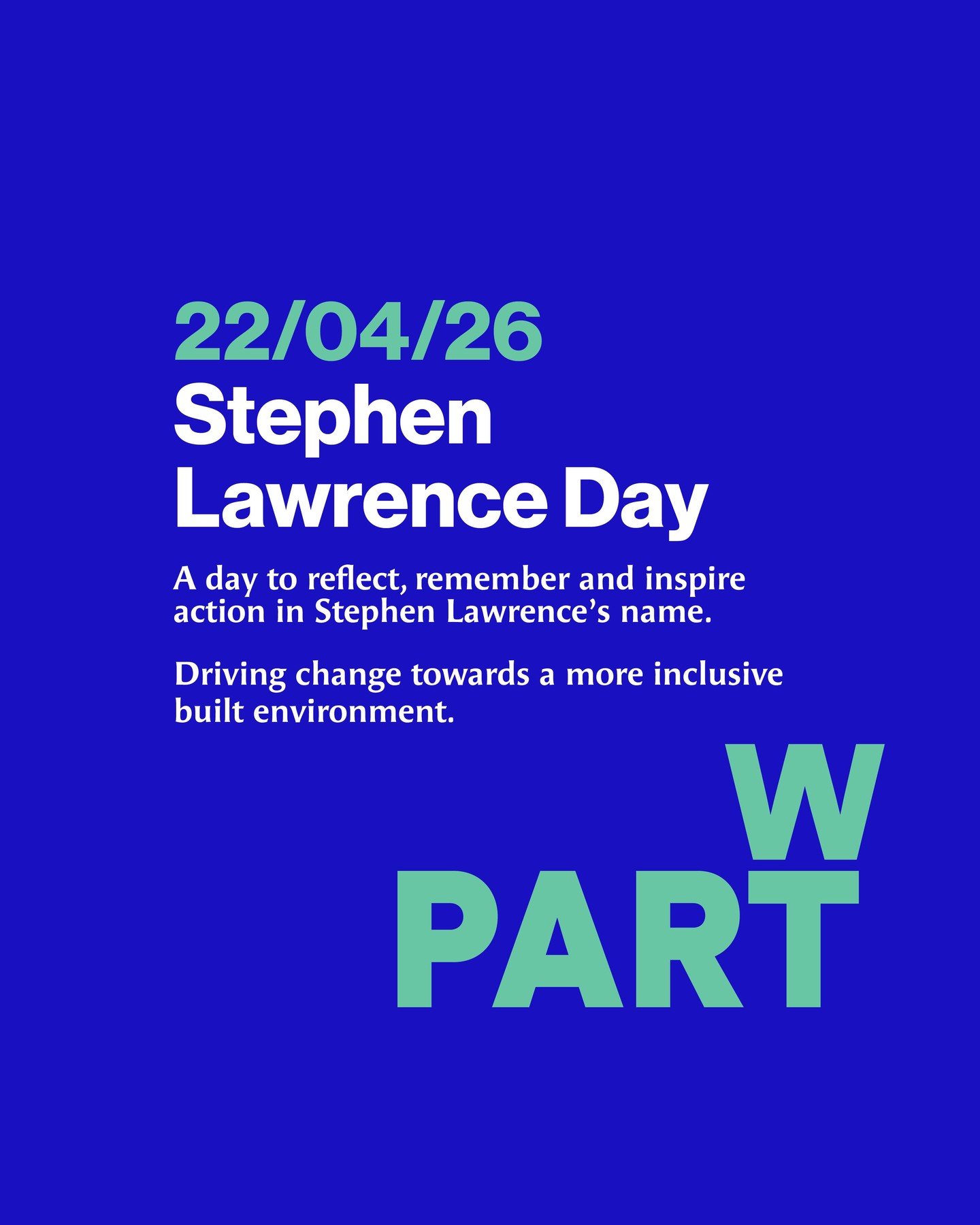 Stephen Lawrence Day
 
Today we remember Stephen Lawrence and reflect on the legacy that continues to shape our industry.
 
Stephen wanted to be an architect. His ambition, and the injustice of his murder, sparked a movement that continues to challen
