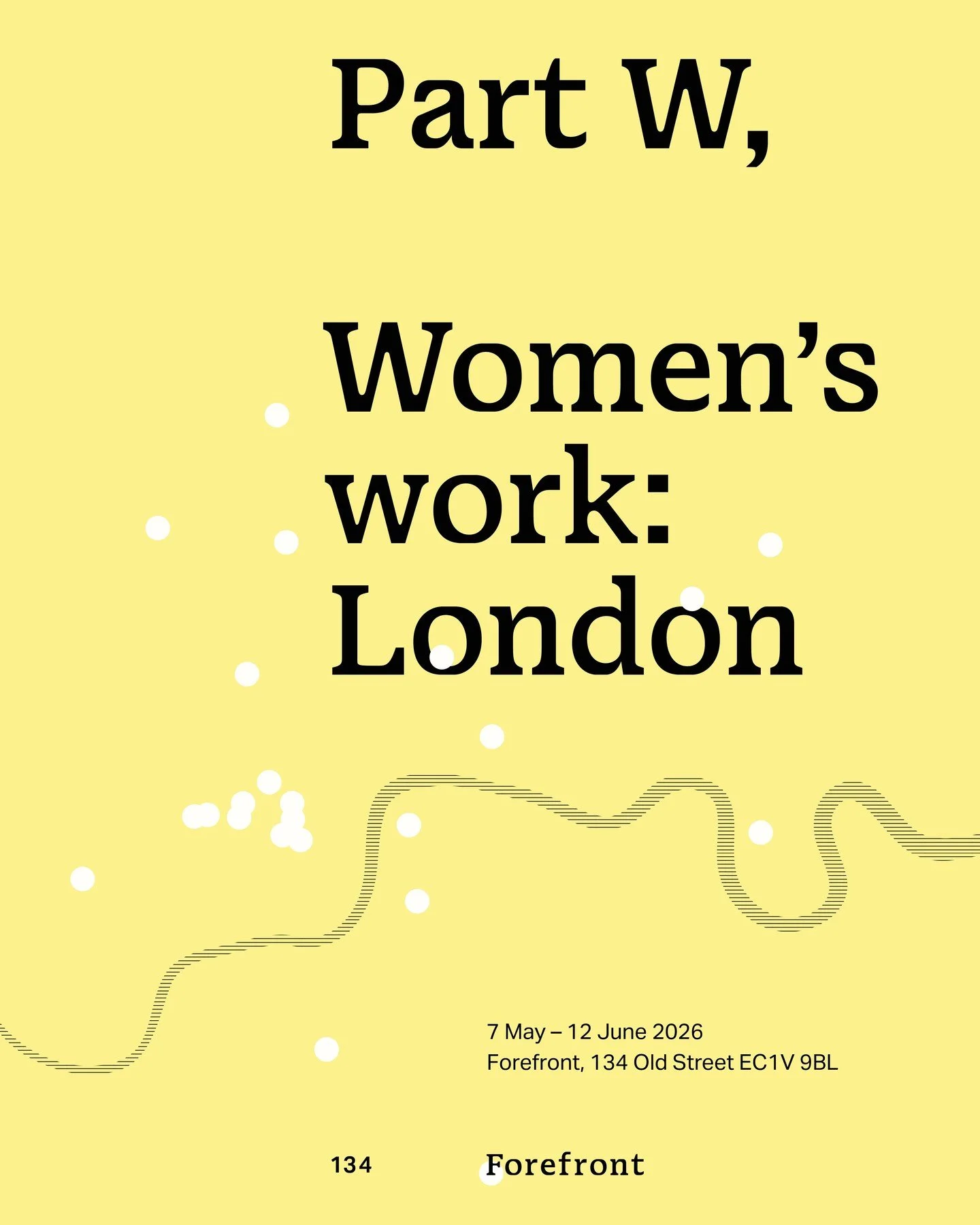We&rsquo;re so excited to share that Women&rsquo;s Work: London is now on display at @forefront.place in Old Street!

Featuring Part W&rsquo;s celebrated mapping project, designed by @edit.cllctv, the display brings together projects, stories and con