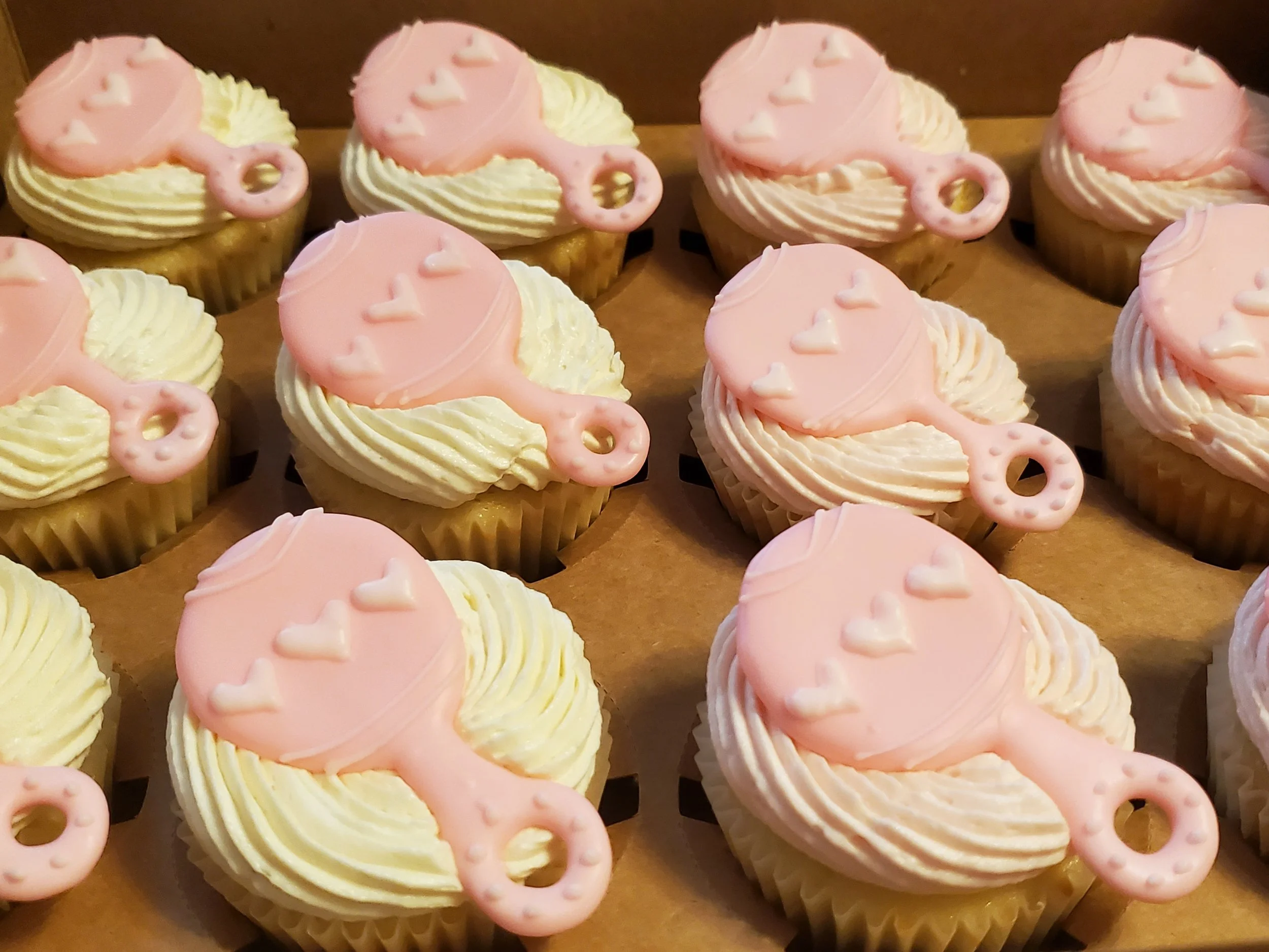 Baby Shower Cupcakes