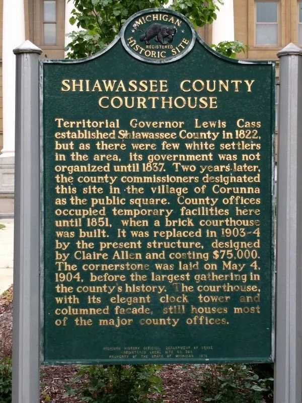 Shiawassee County — Michigan History Trail