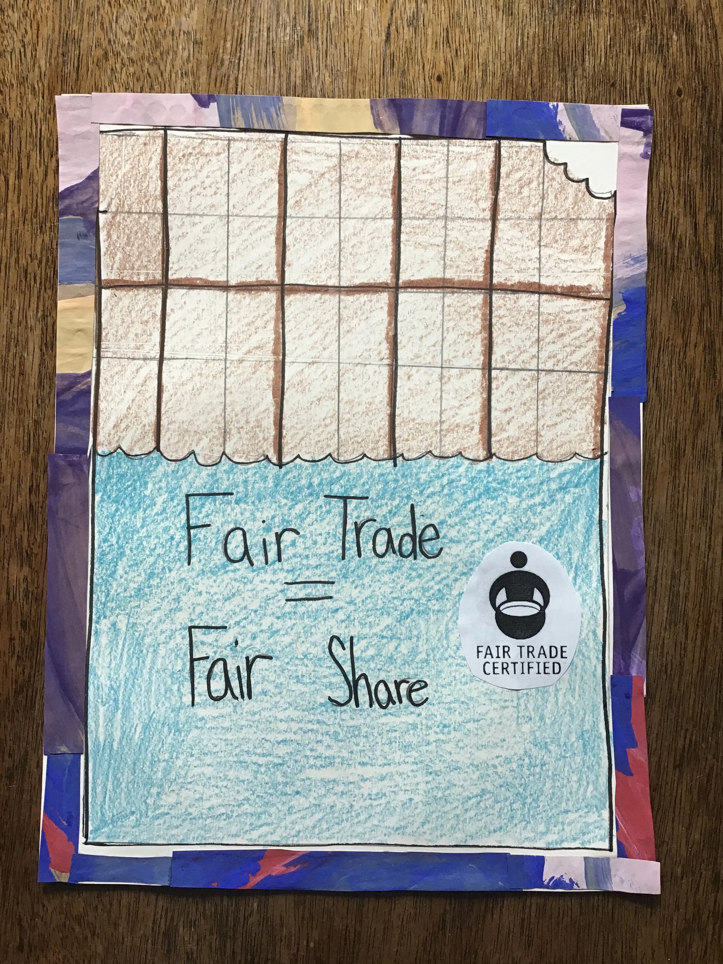 Fair Trade Poster Project, Koontz Intermediate