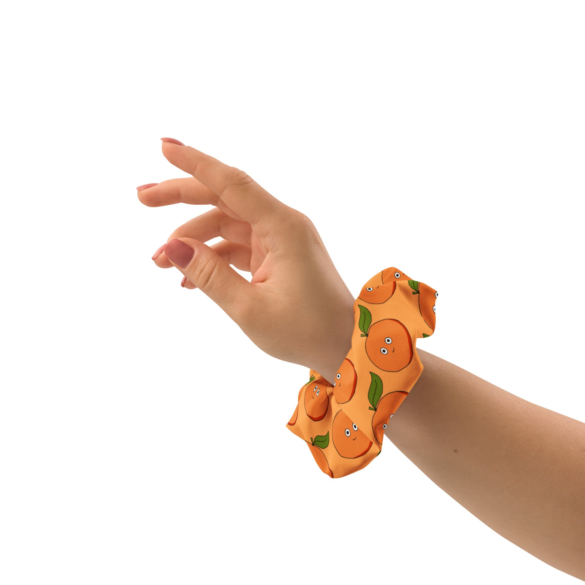 all-over-print-recycled-scrunchie-white-left-65297b983175b.jpg