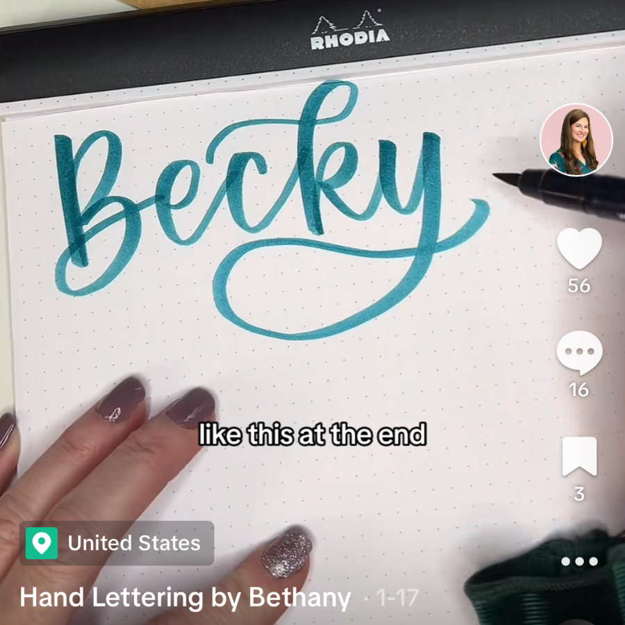 The Best Papers for Brush Pen Lettering and Hand Lettering — Hand ...