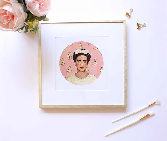 Frida Kahlo 8x8 inch Print