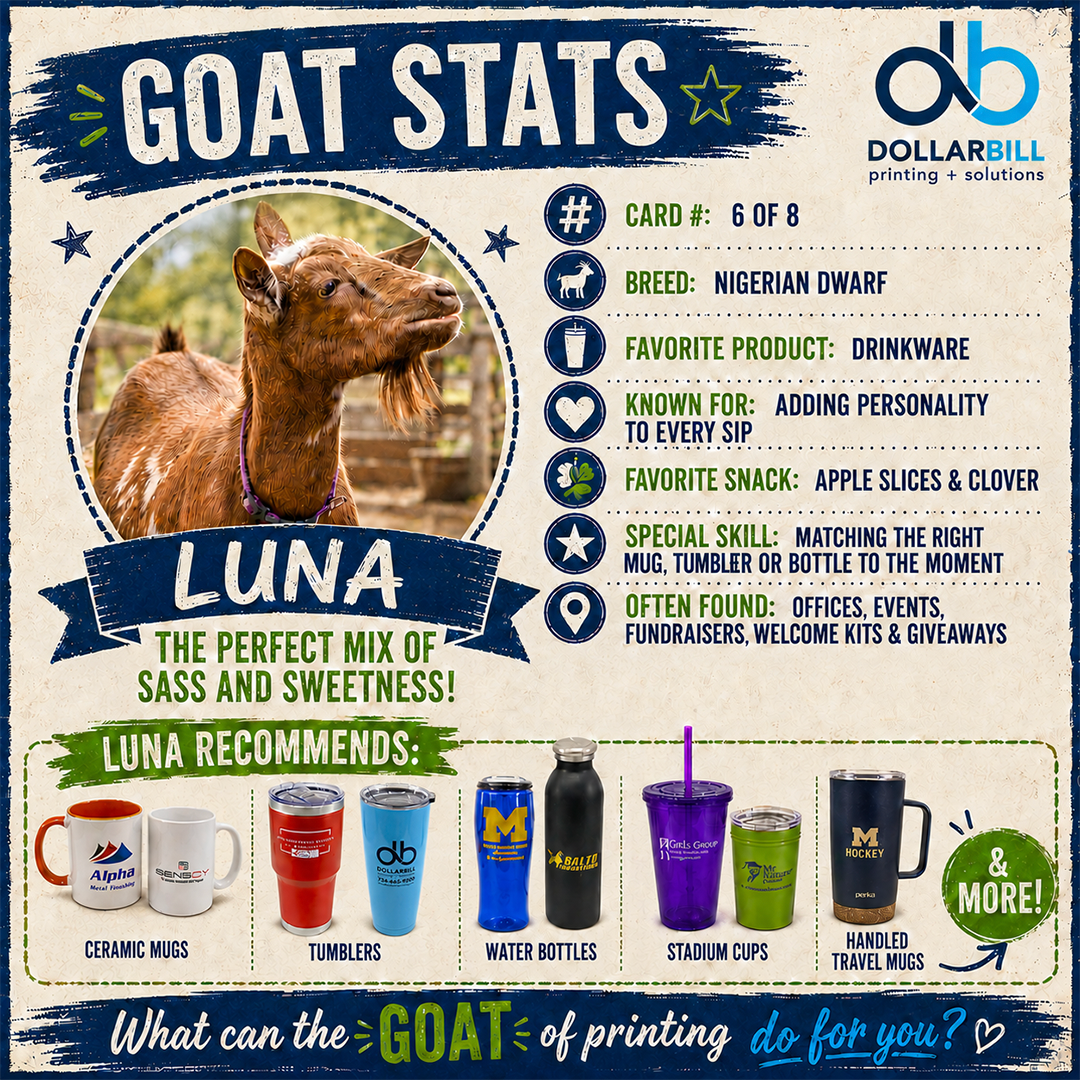 Luna’s GOAT Stats – GOAT of Printing 2026