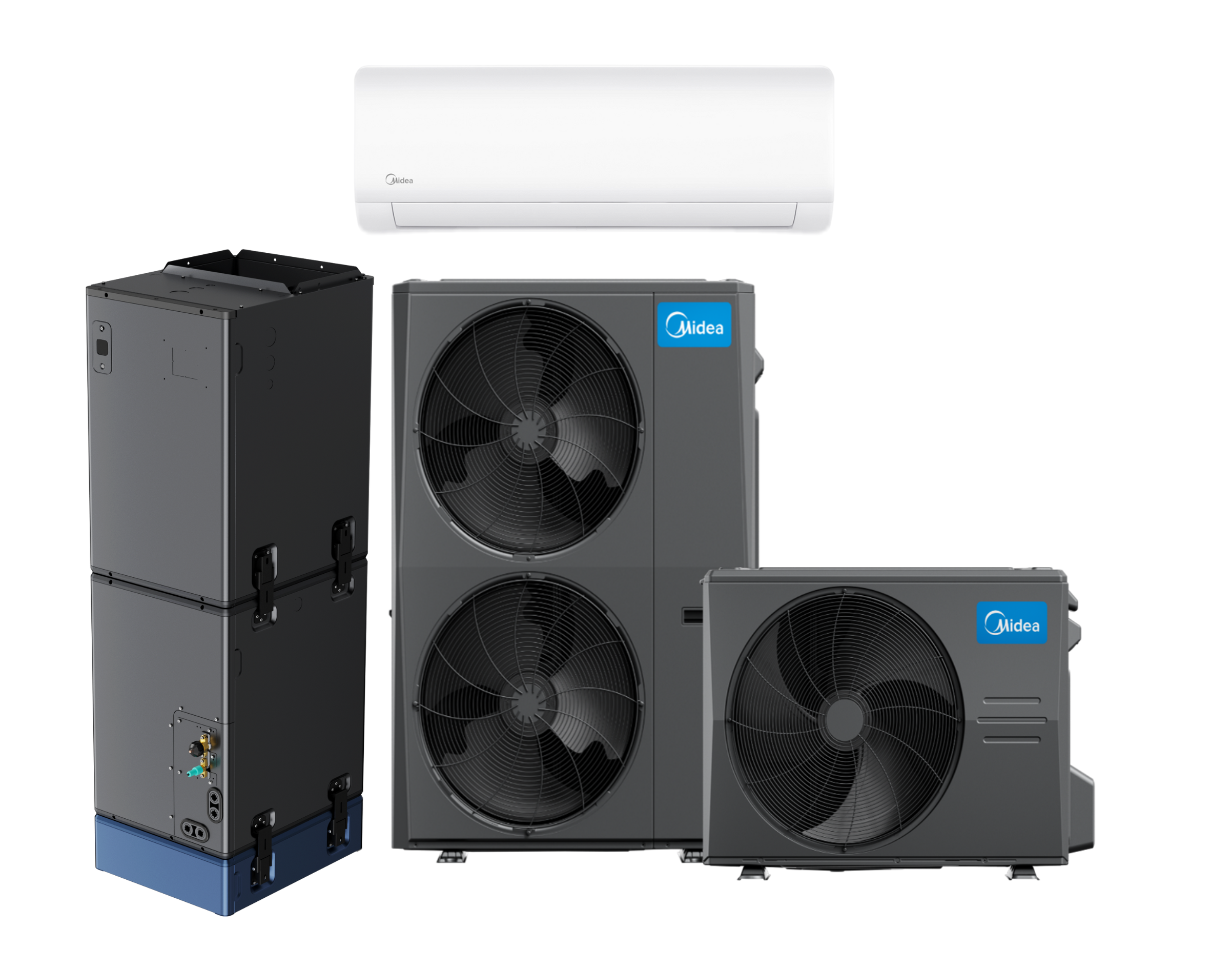MIdea heat pump system options