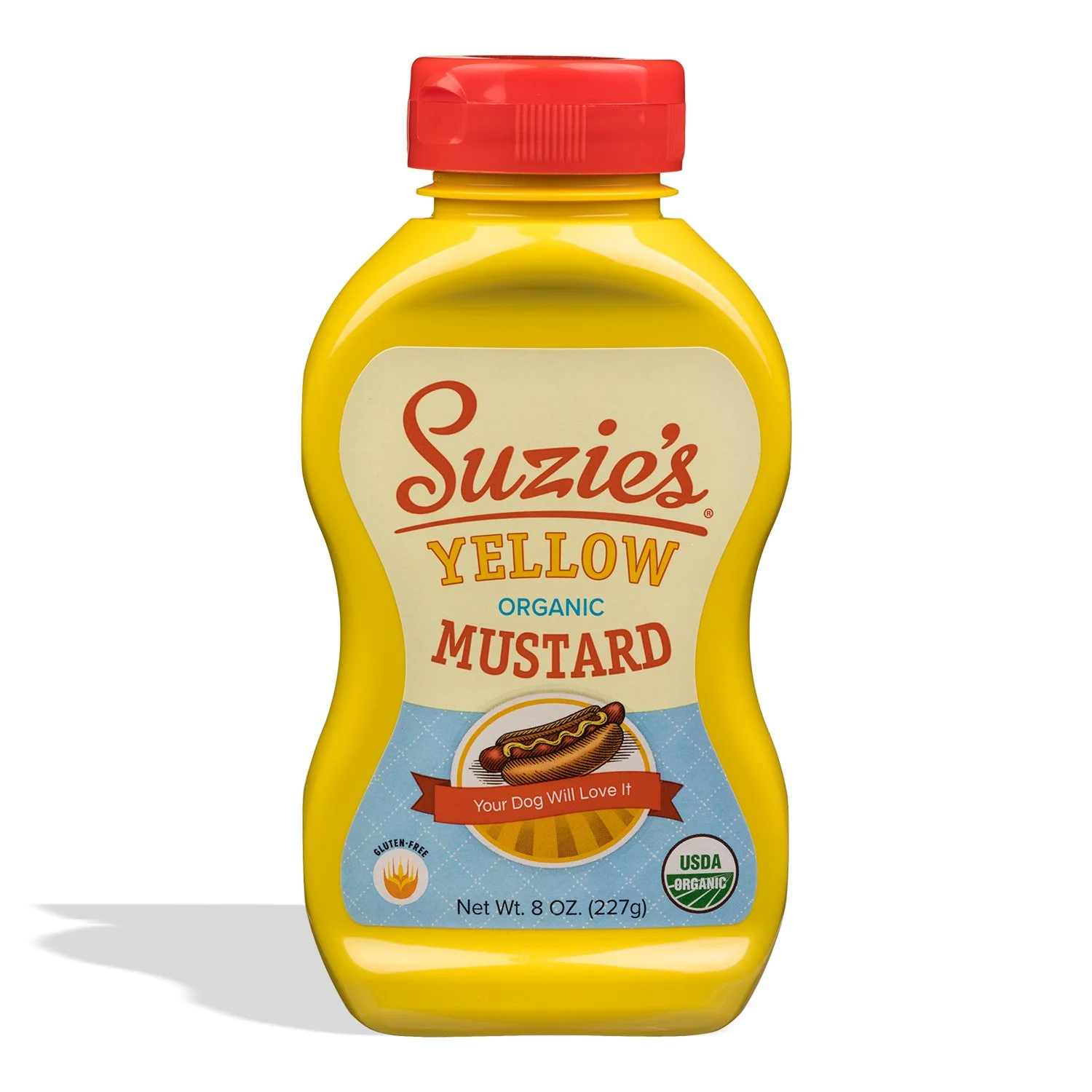 SUZIE'S ORGANIC YELLOW MUSTARD — Suzie's