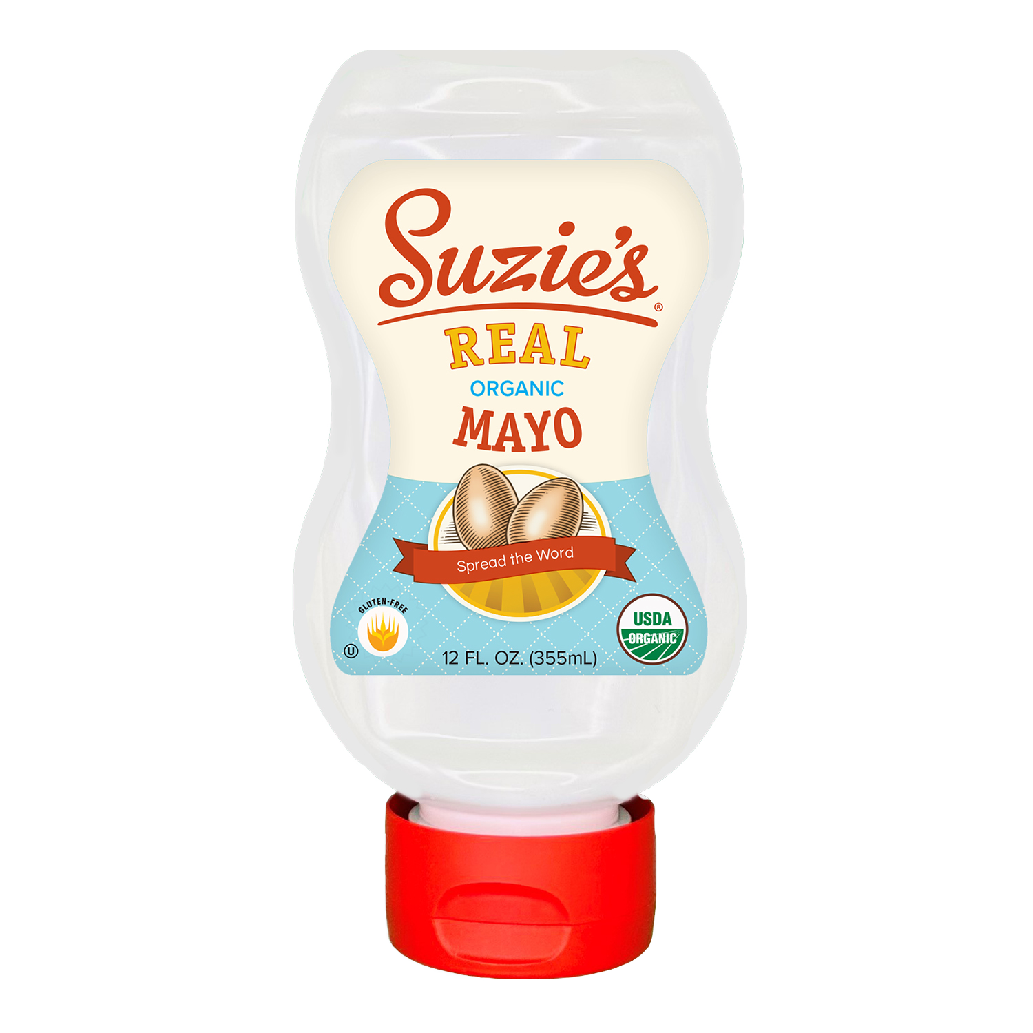 Suzie's Organic real mayo, Gluten free, USDA organic
