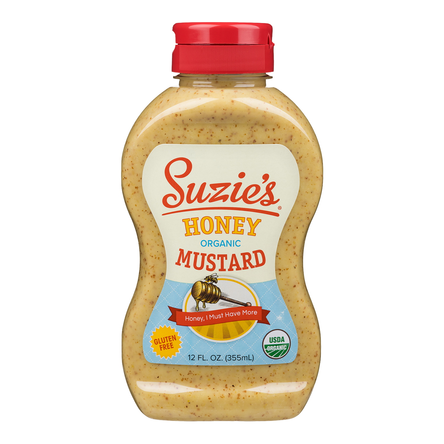 Suzie's Organic honey mustard, Gluten free, USDA organic