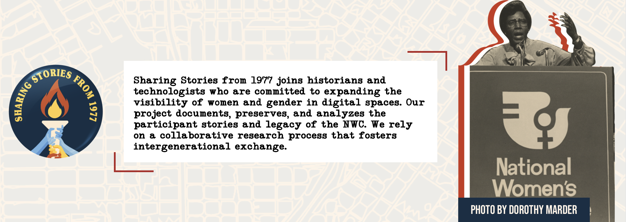 Editorial Fellow (2026-2027) of student research of biographies documenting the 1977 National Women’s Conference (NWC), the first and only federal conference of its kind in US history.