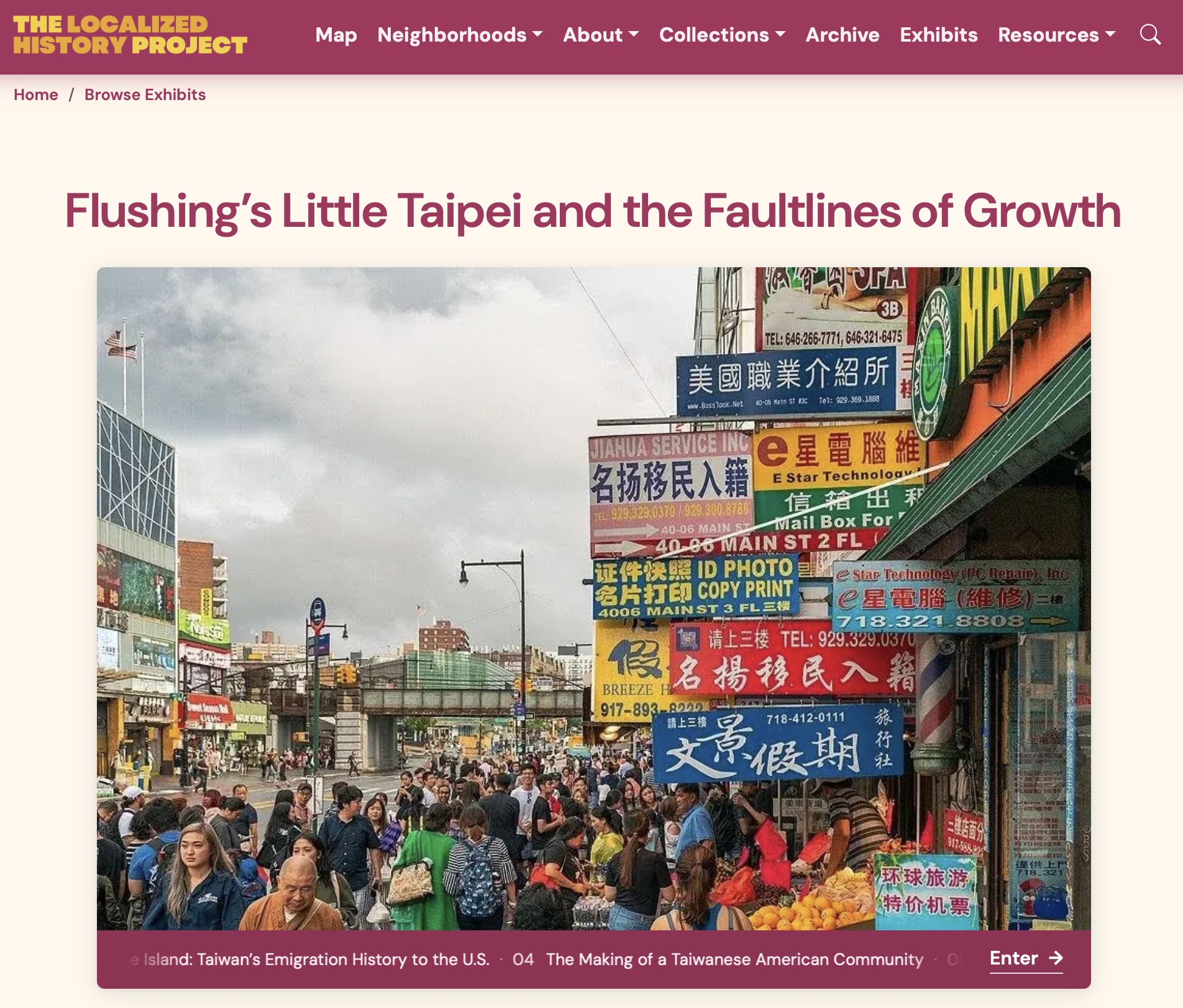 Researcher and curator for digital exhibit in partnership with the Localized History Project (LHP). LHP is a New York City Council funded, youth participatory history collective working to bring local Asian American, Native Hawaiian, Pacific Island h