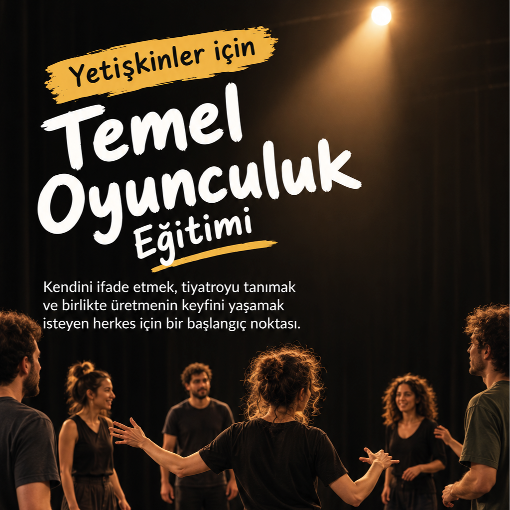 Theater Classes for Adults in Turkish