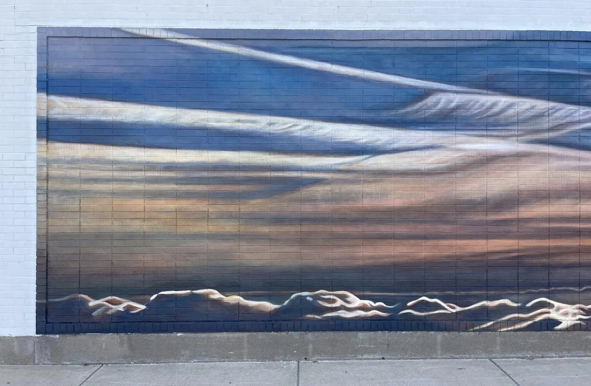 Detail of Horizon Mural (far left)