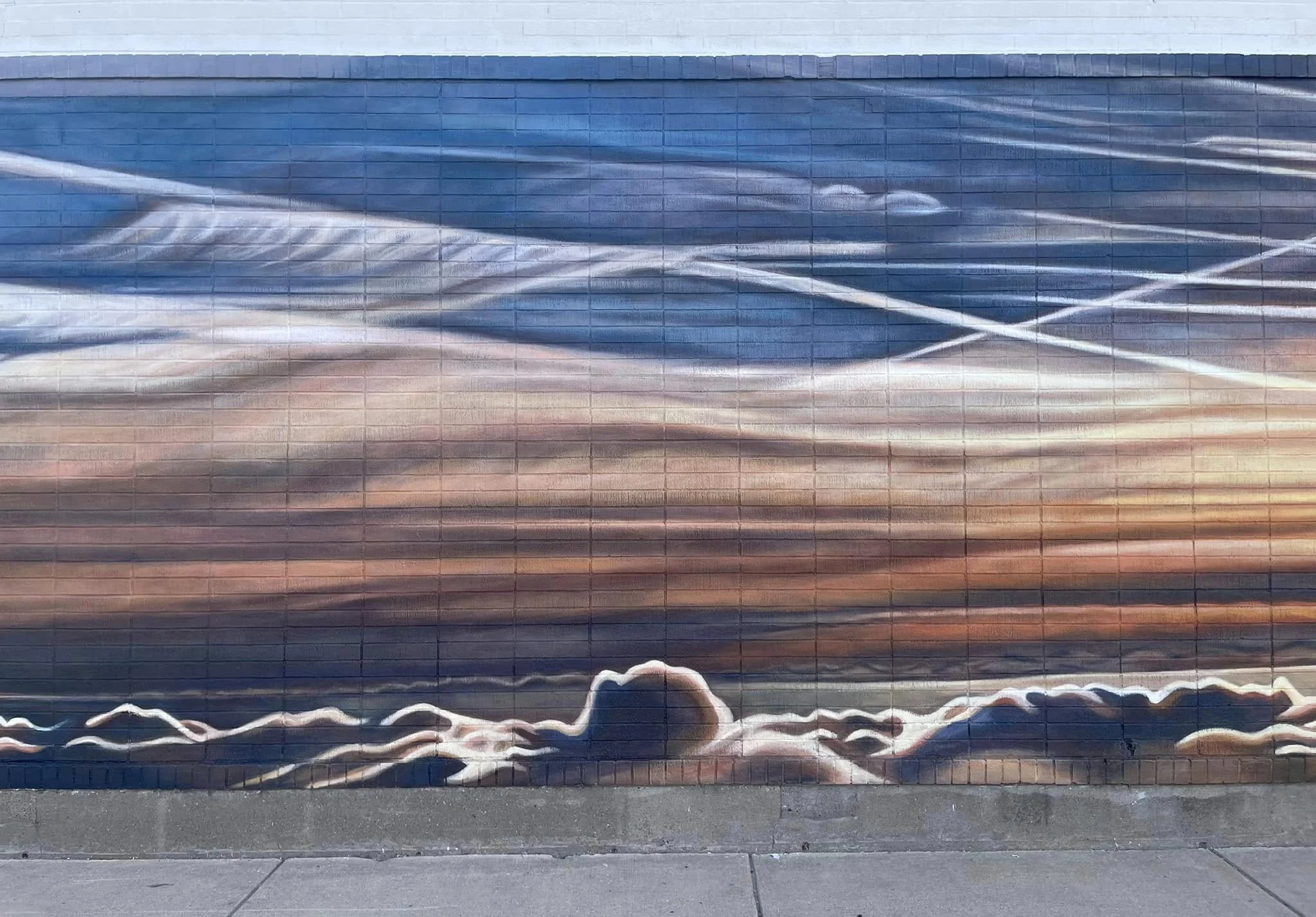 Detail of Horizon Mural (center left)