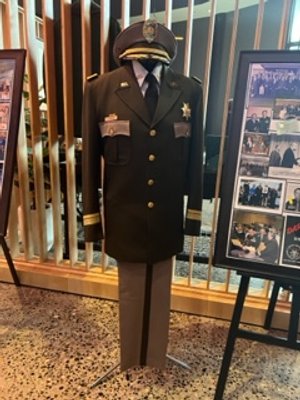 "Chuck" conveyed a belief that the uniform represented more than authority; it embodied a commitment to serve and protect with integrity and honor. To him, wearing the uniform was a daily reminder of the responsibility he had to his community and the