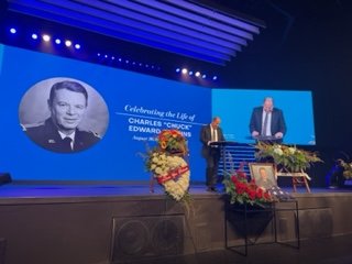 Honoring the life of Sheriff "Chuck" Robbins, whose unwavering integrity, dedication, and indomitable spirit left an indelible legacy on August 27, 2022. His profound impact and monumental contributions inspire us to strive for unparalleled greatness