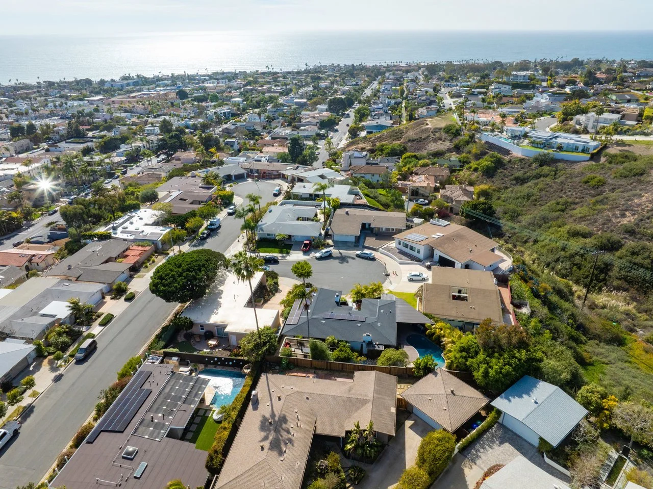 5361 Van Nuys Court aerial exterior