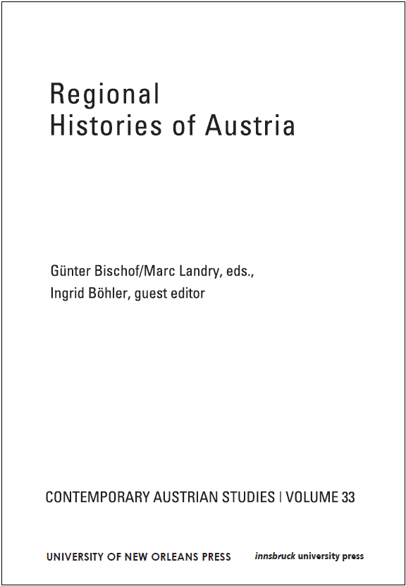 Contemporary Austrian Studies , Vol. 33