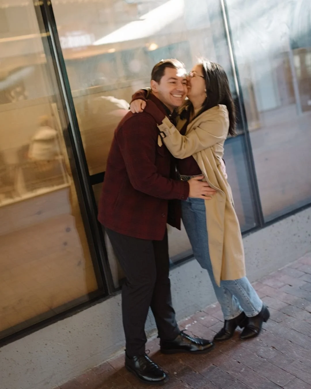 "We were a little nervous at first." &mdash; Jeff &amp; Angie

Honestly, most couples say that and it makes complete sense. Being in front of a camera isn't something most people do often.

But by the end of their session, this is what they