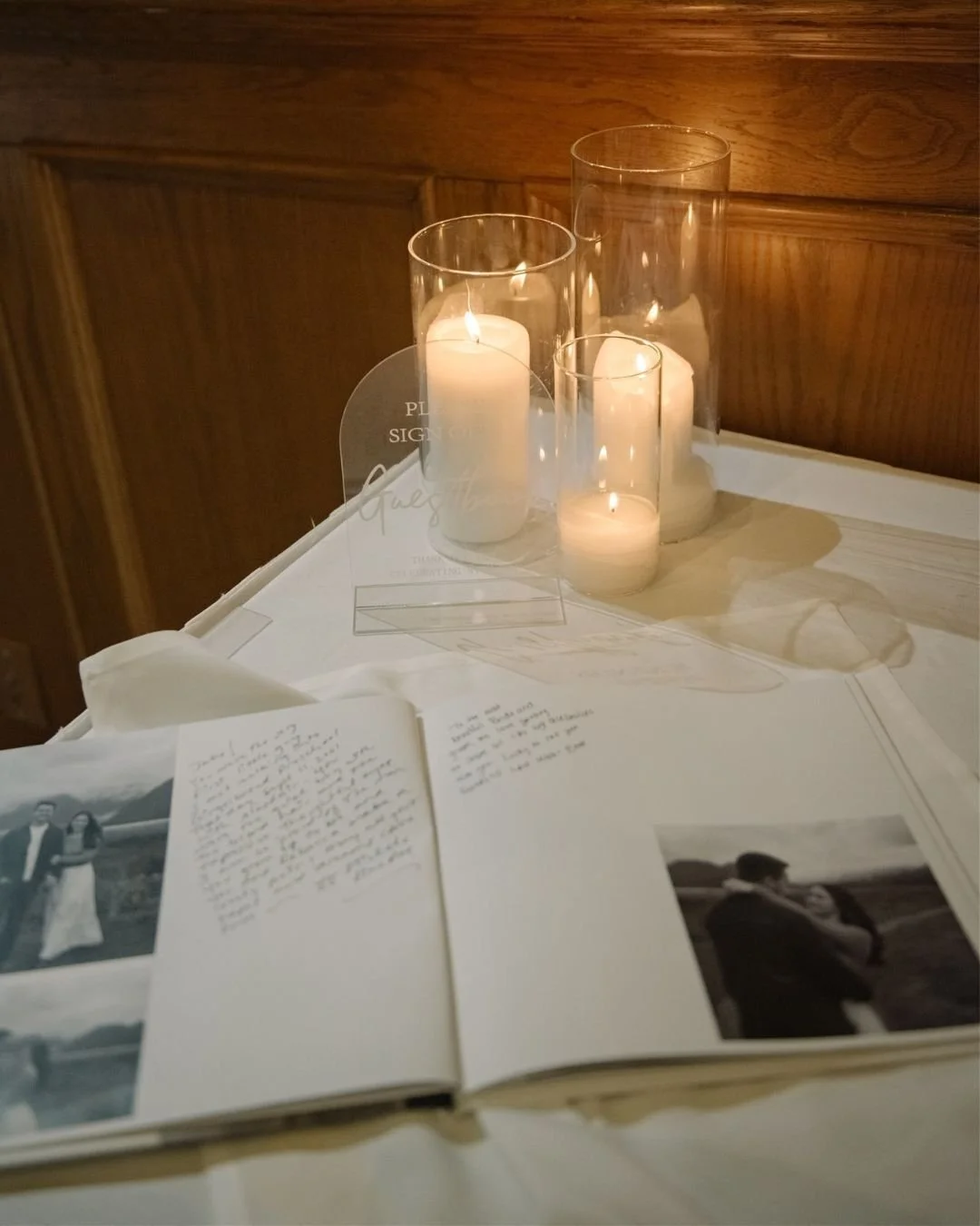 A moment for the thoughtful details that come together so beautifully.