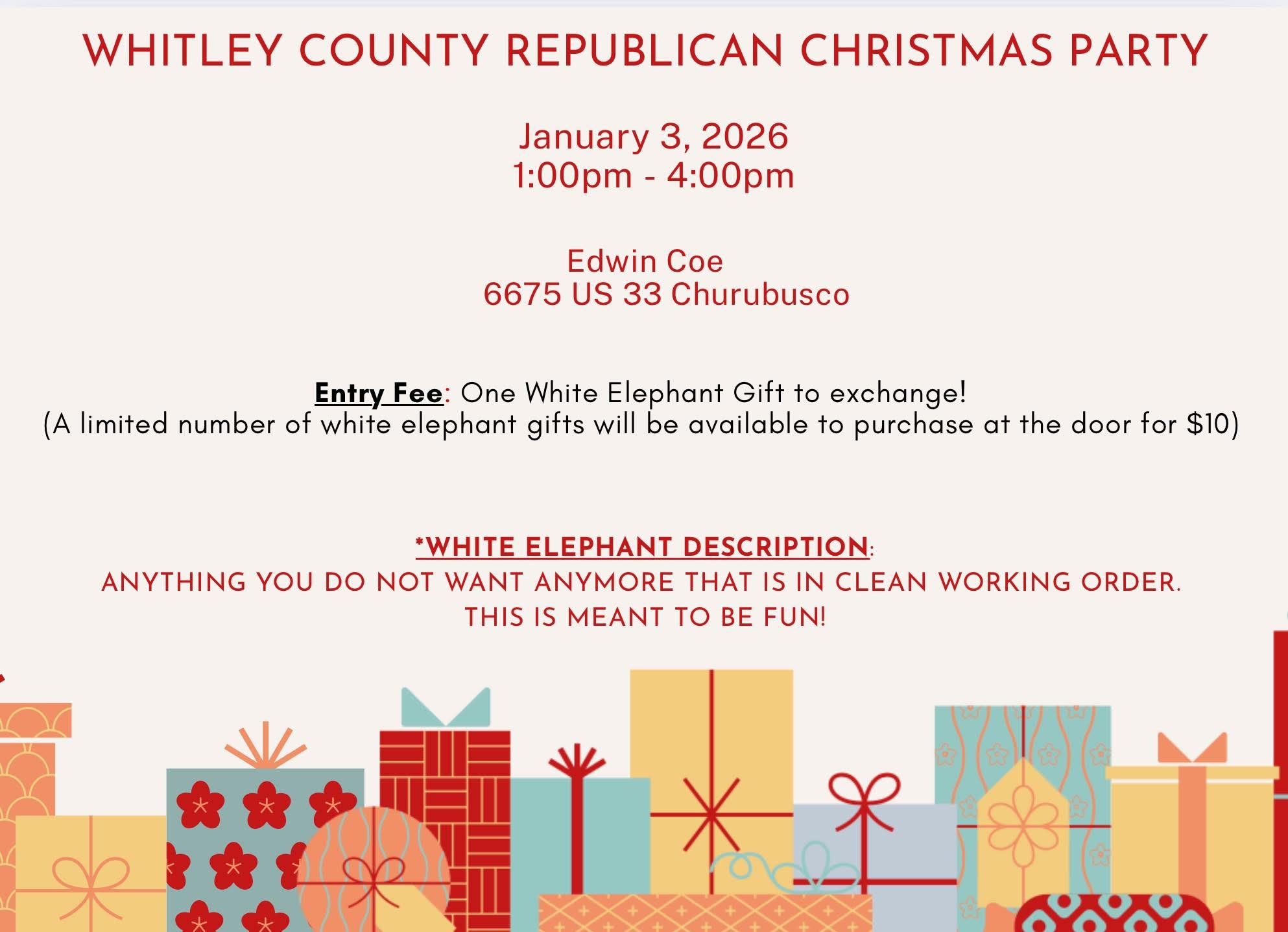 Whitley County Republican Christmas Party