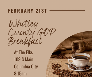 Whitley County GOP Breakfast