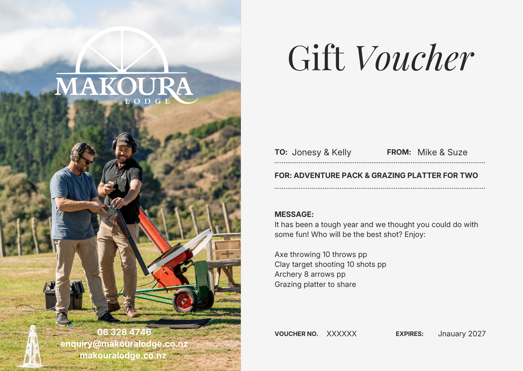 Guide instructing with clay target shooting