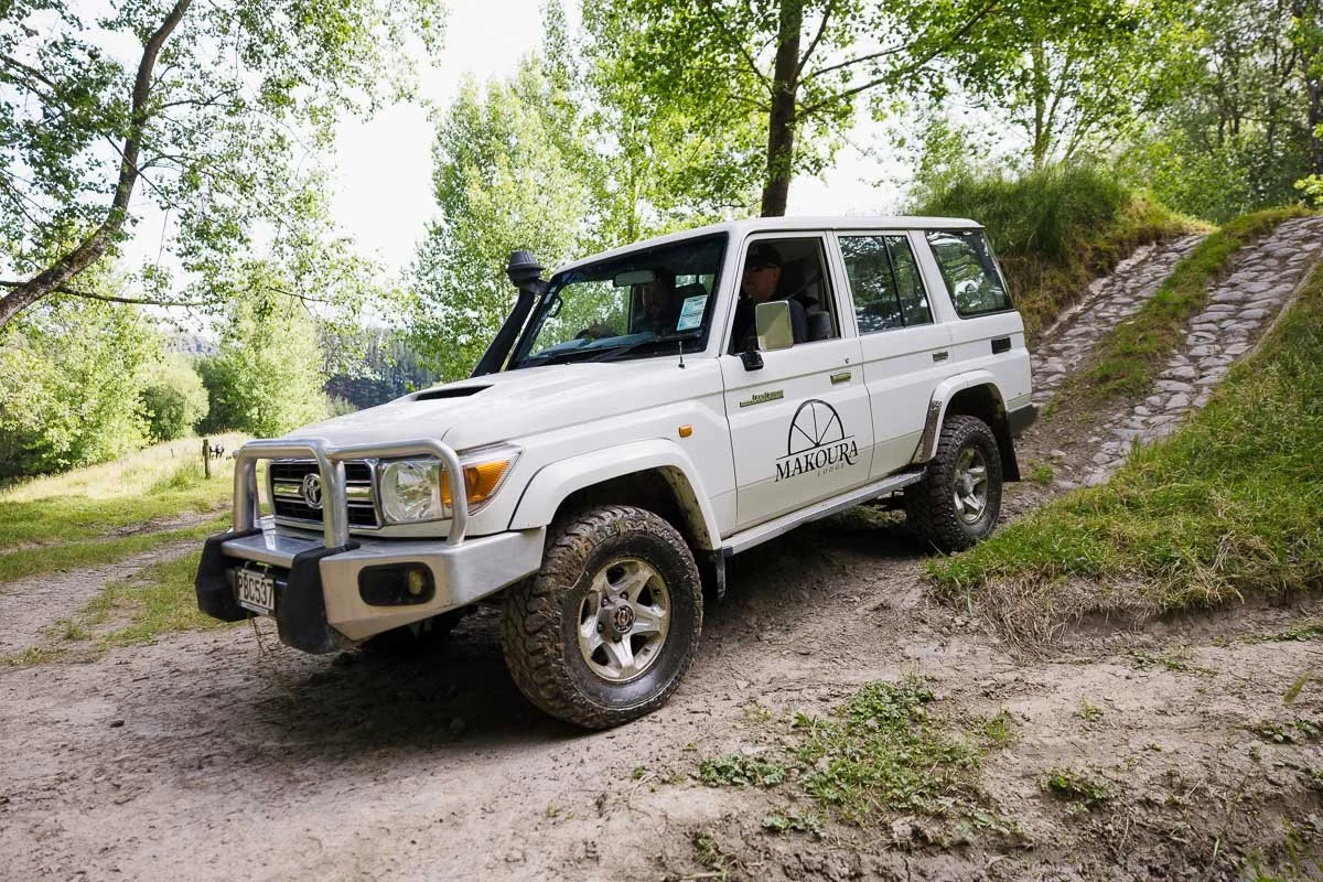 Thrill seeker package at Makoura Lodge christmas party venue