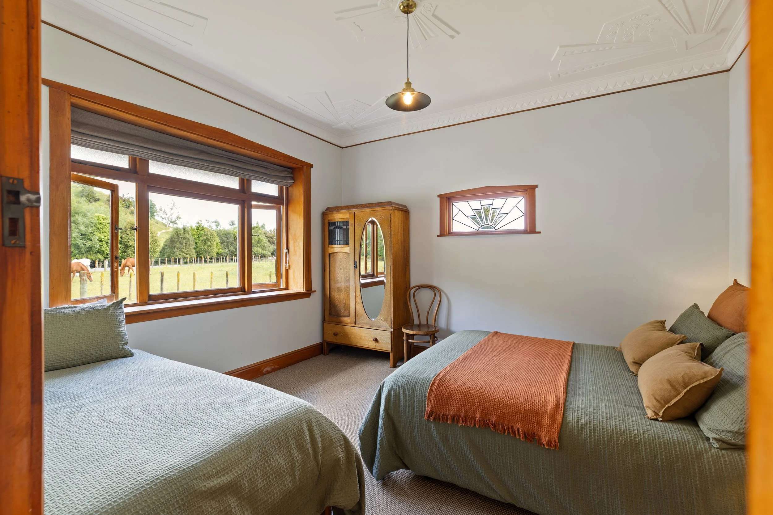 Onsite accommodation at Makoura Lodge event veneu