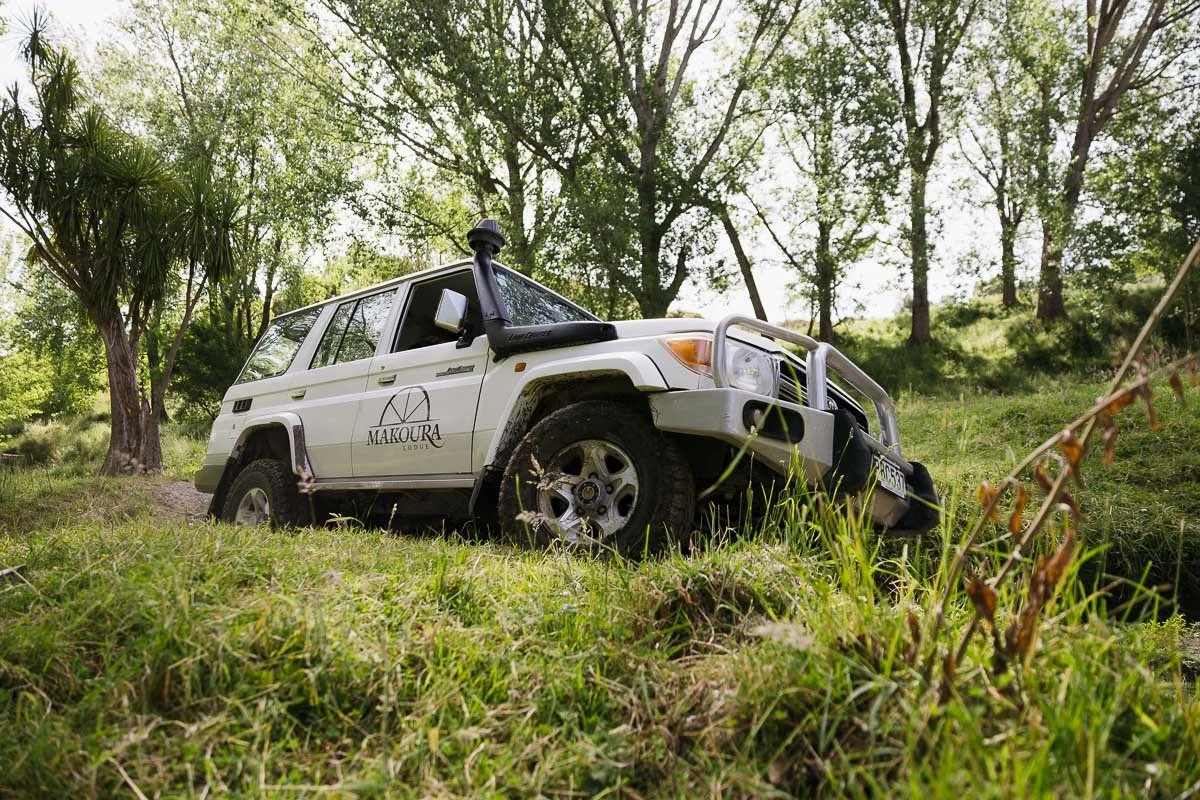 Refresher 4x4 Training Course, 4x4 vehicle going down a steep hill 