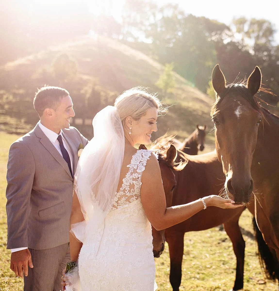 Elopement wedding at Makoura Lodge country Elopement venue