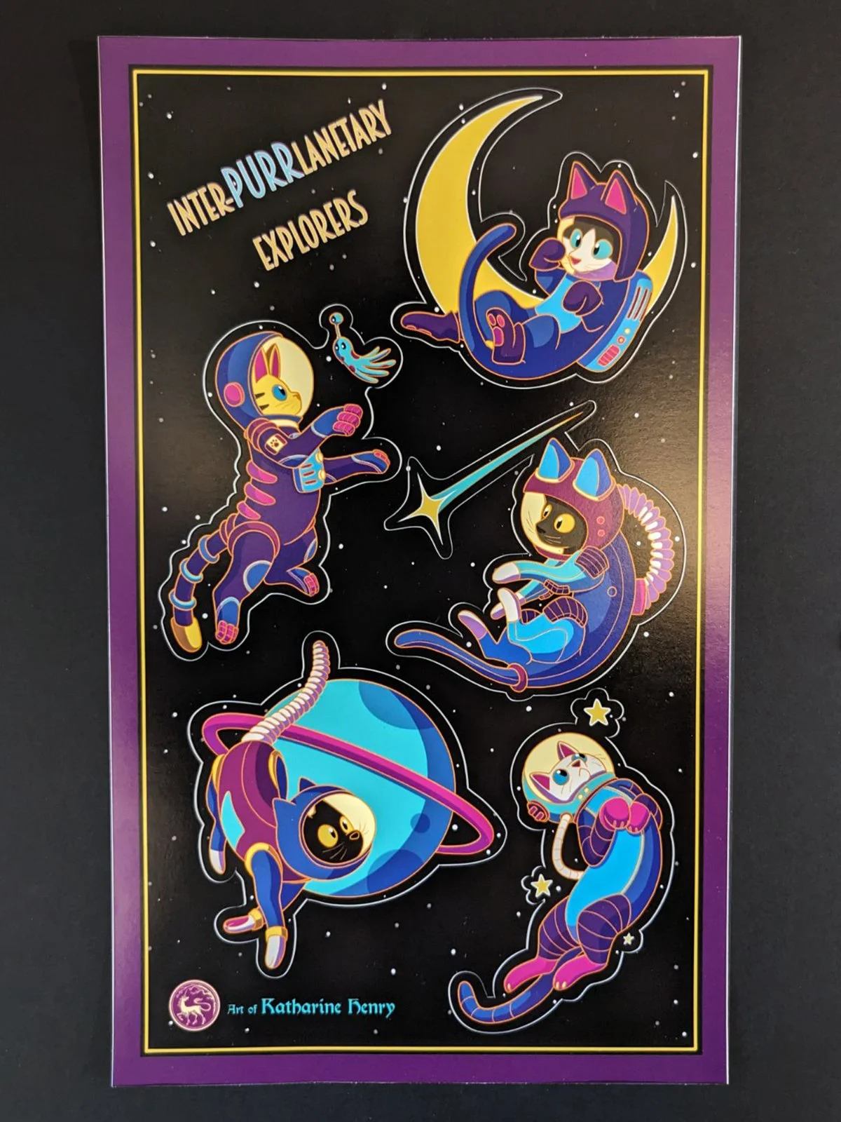 InterPURRlanetary Sticker Sheet