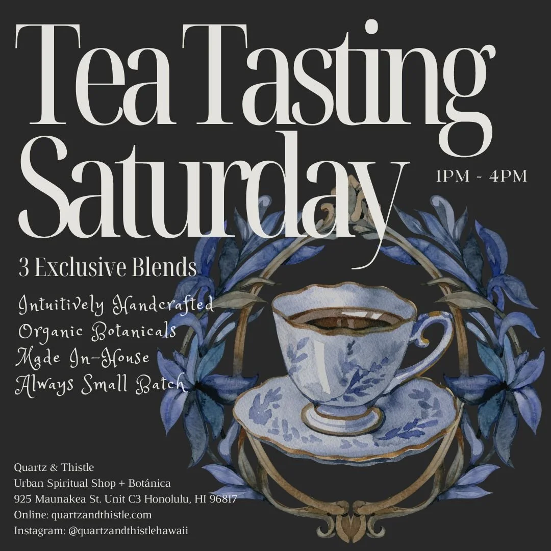 Tea Tasting Saturday