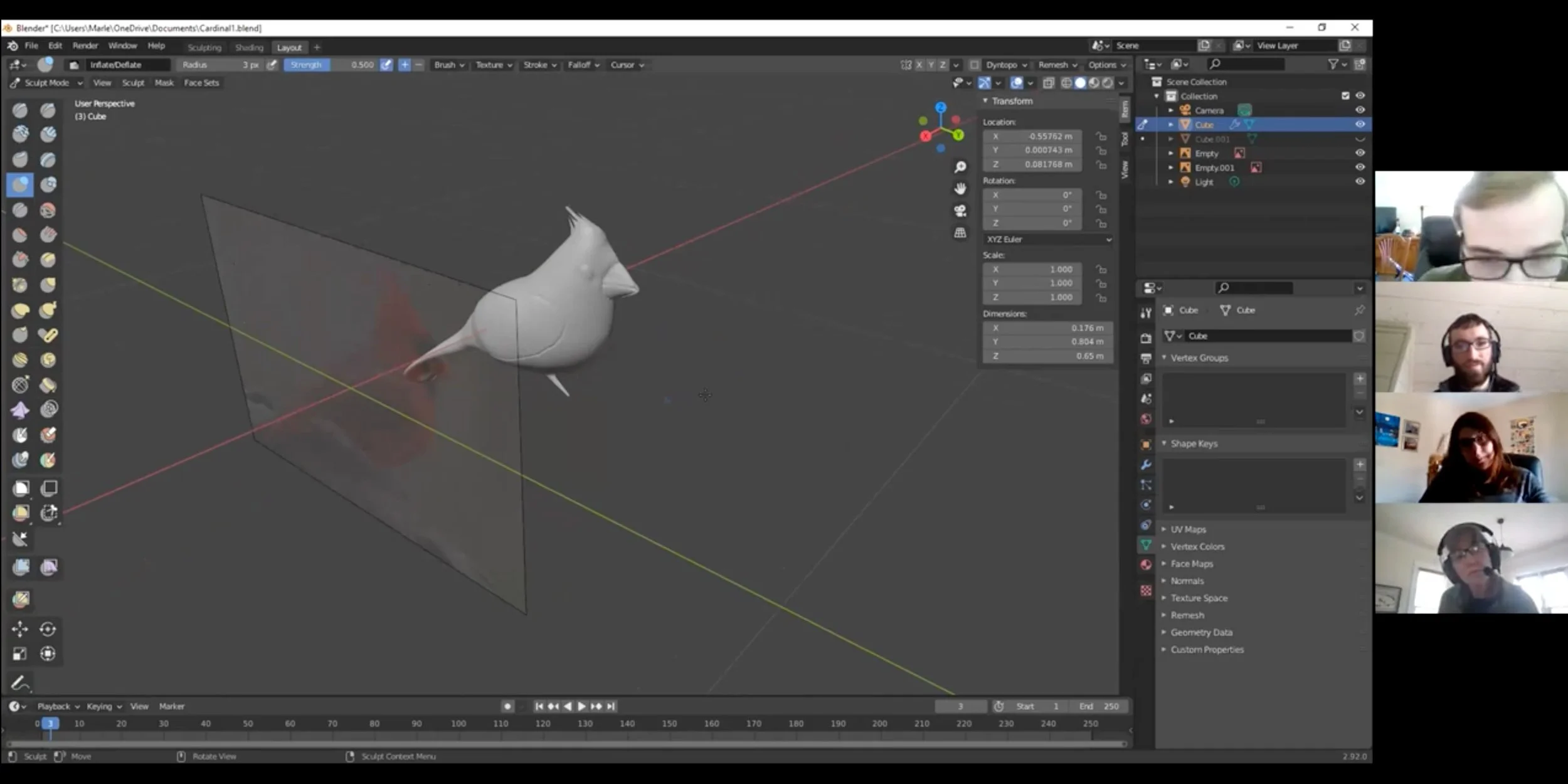 Foundation 3D Blender — Islands of Brilliance