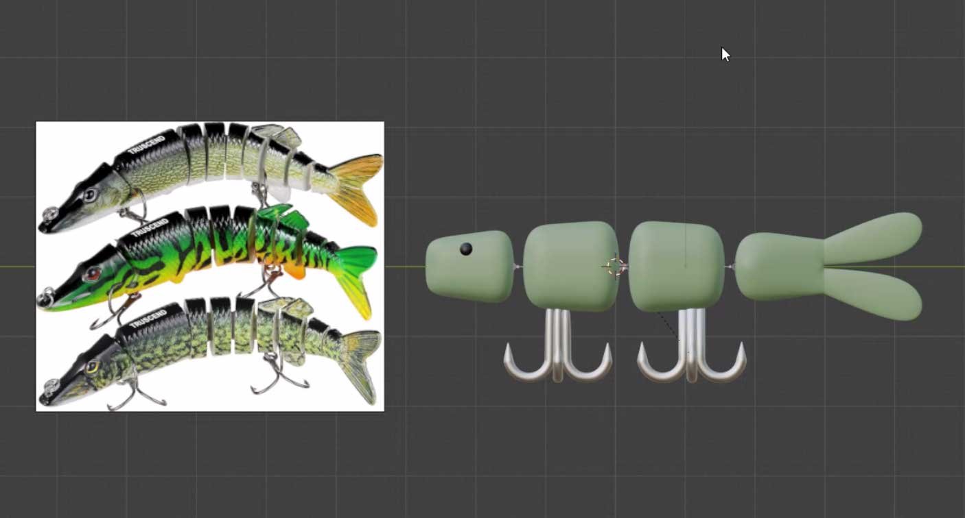 Smactivity: Fishing Lure Character