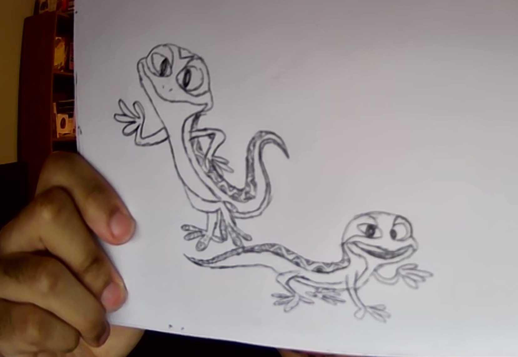 Character Design Tutorial: Tinga Tinga the Lizard