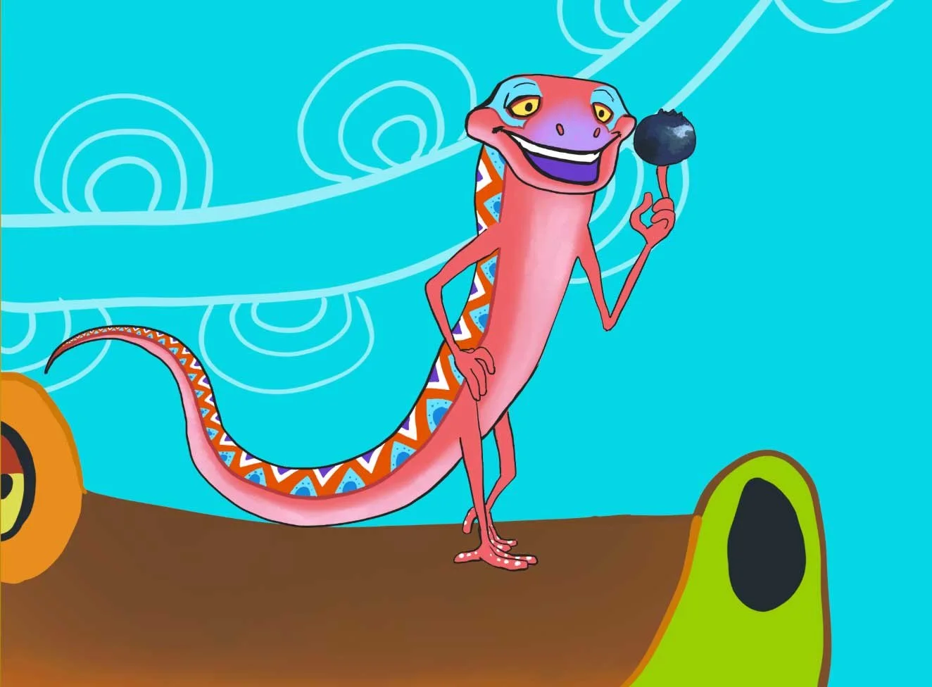 Character Design Tutorial: Tinga Tinga the Lizard