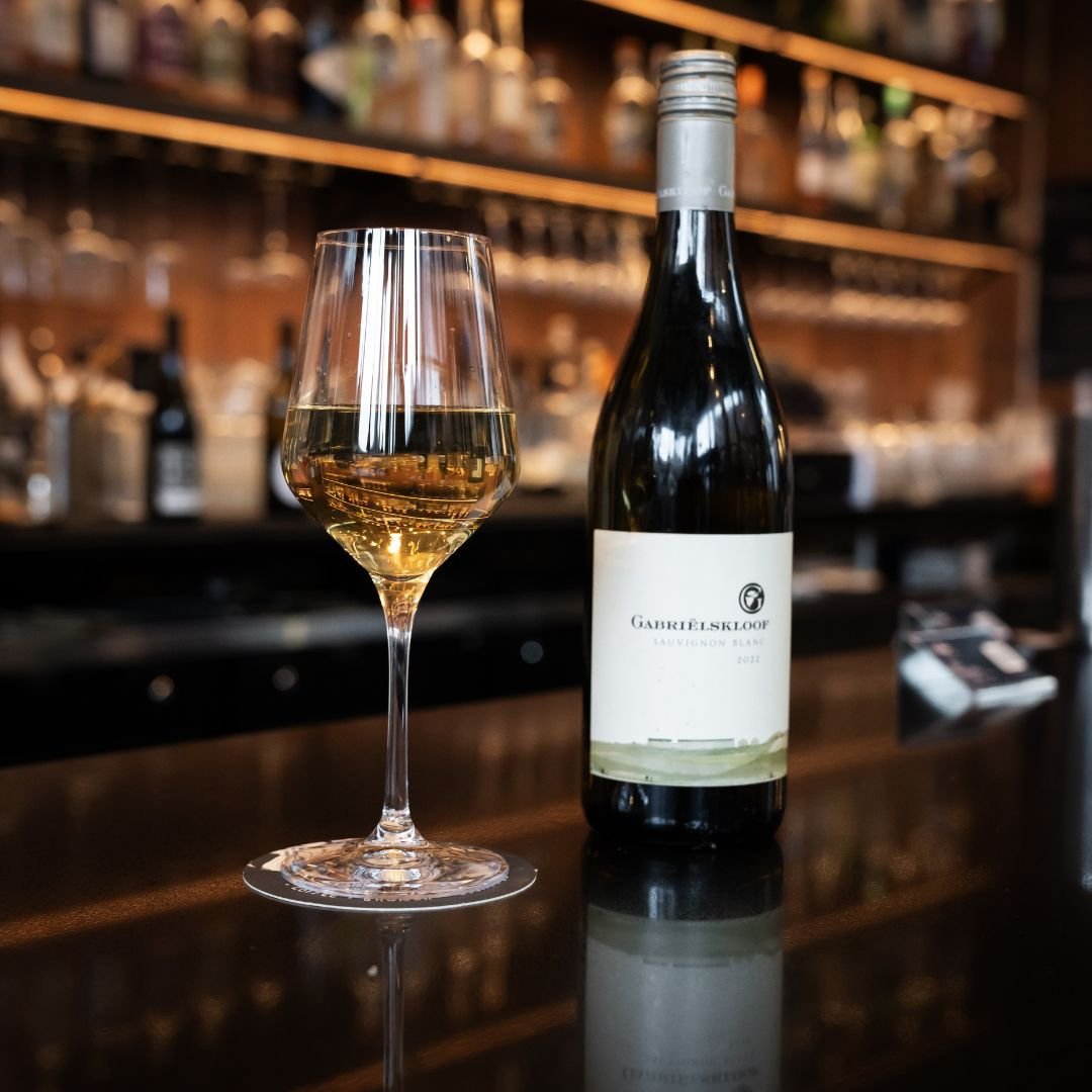 Wine Wednesday is here, the perfect excuse to explore our bottled wines for half off (all day every Wednesday) like our Gabrielskloof &quot;Sauvi B&quot; a pure expression of the variety leading with blackcurrant leaf and lime-driven citrus on the no