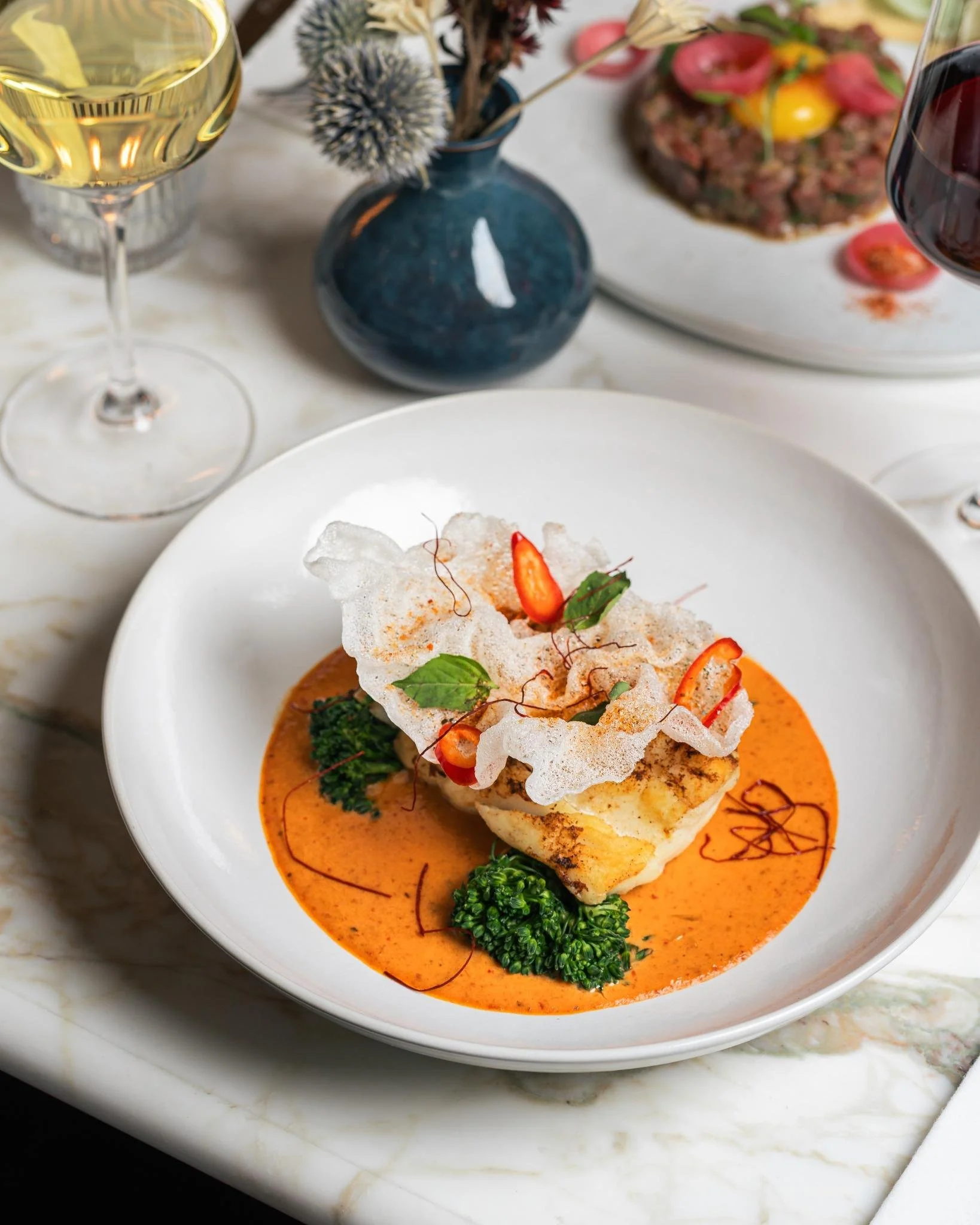 curry cod dish Isla & Co. Lower East Side