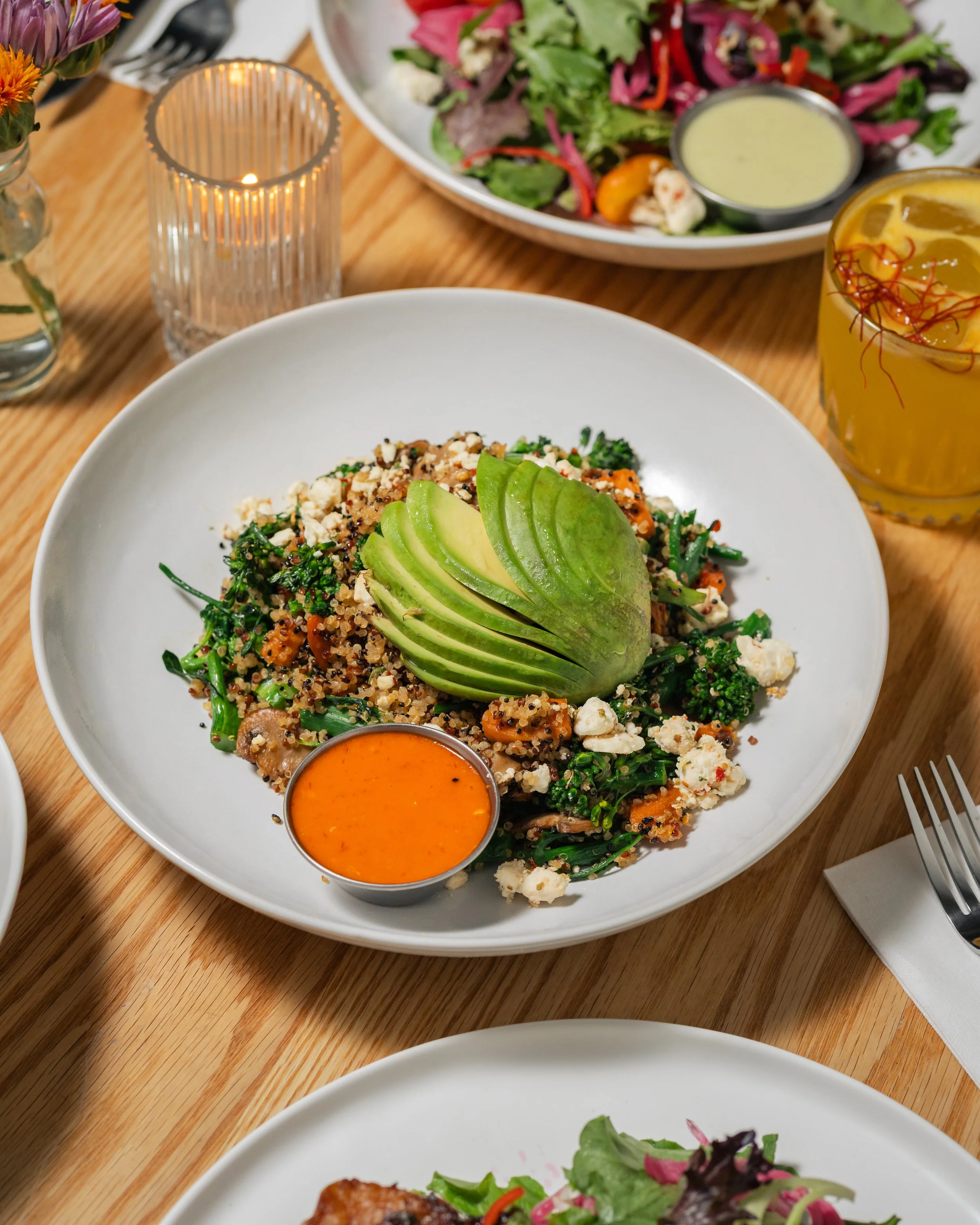 a brunch through to dinner worthy salad