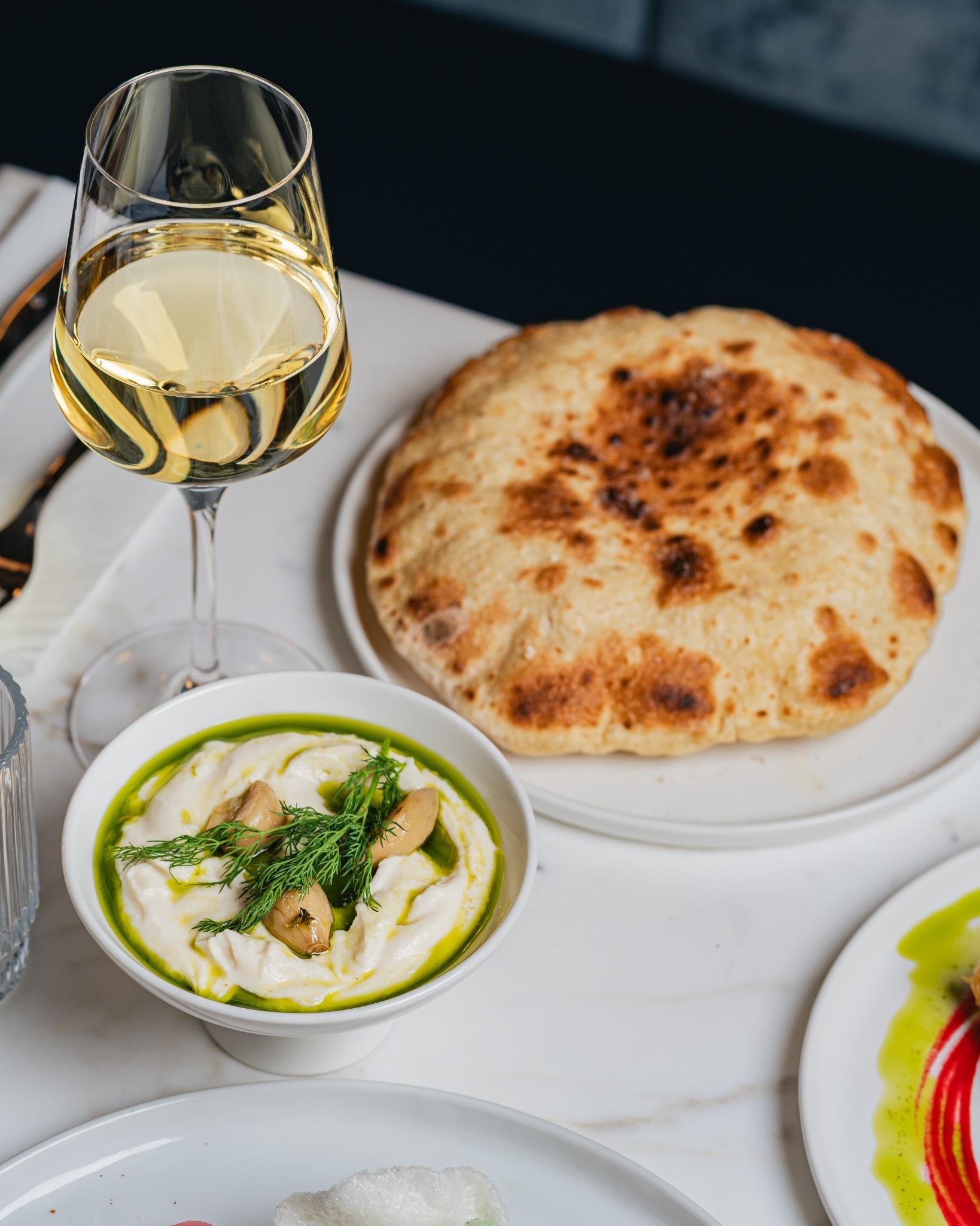 whipped feta dish Isla & Co. Lower East Side