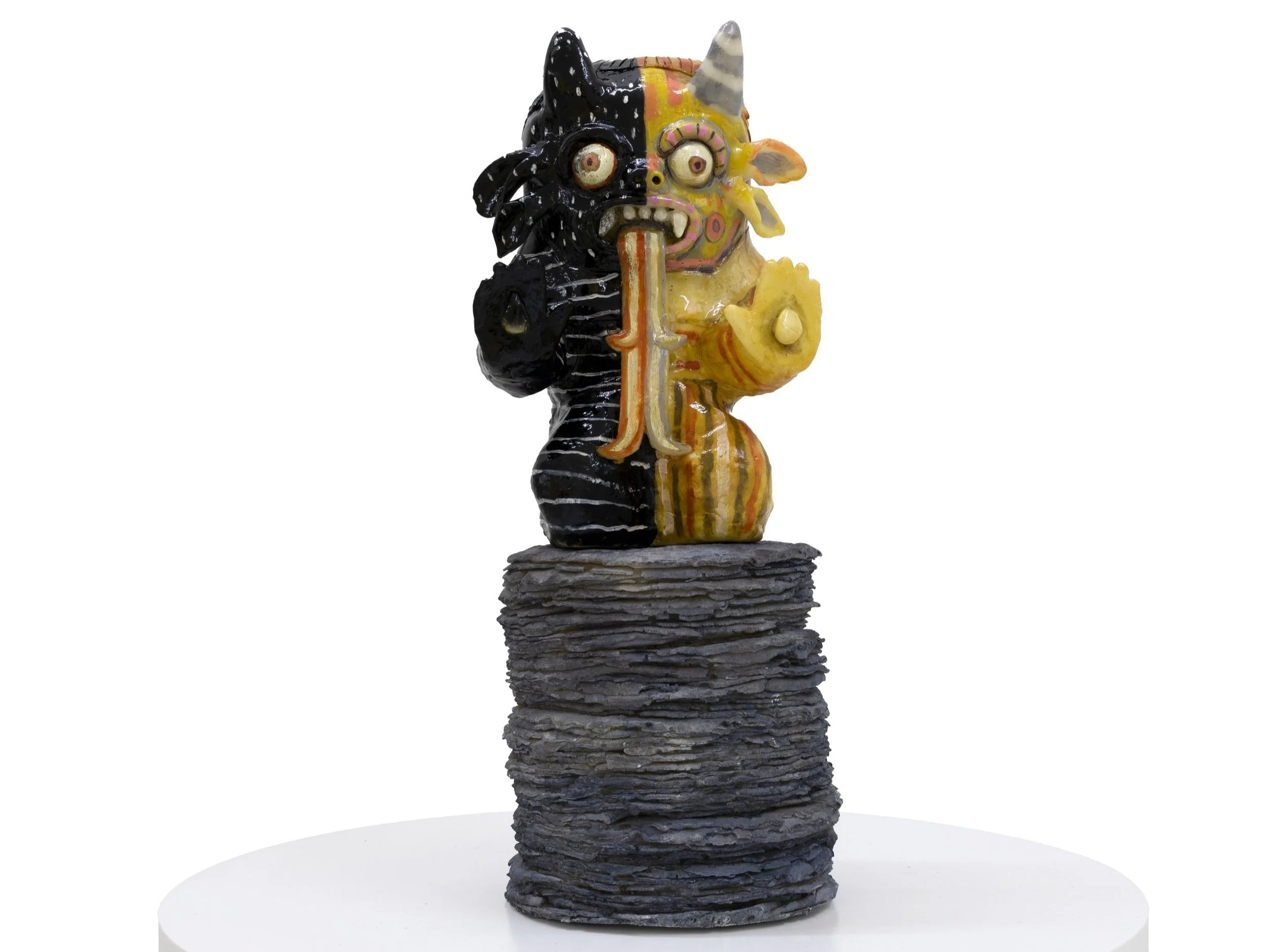 Hincada sobre las tortillas, 2024
Resin and polychrome porcelain
17.7 x 6.7 x 7.9 in
(Available)