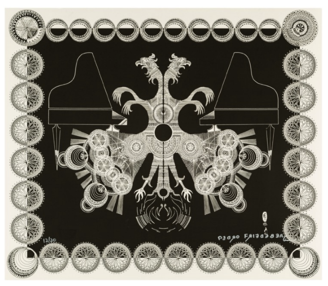 Dragones Musicales II, Series of 20, 2021 Digital Print
23.6 x 27.5 in (Available)