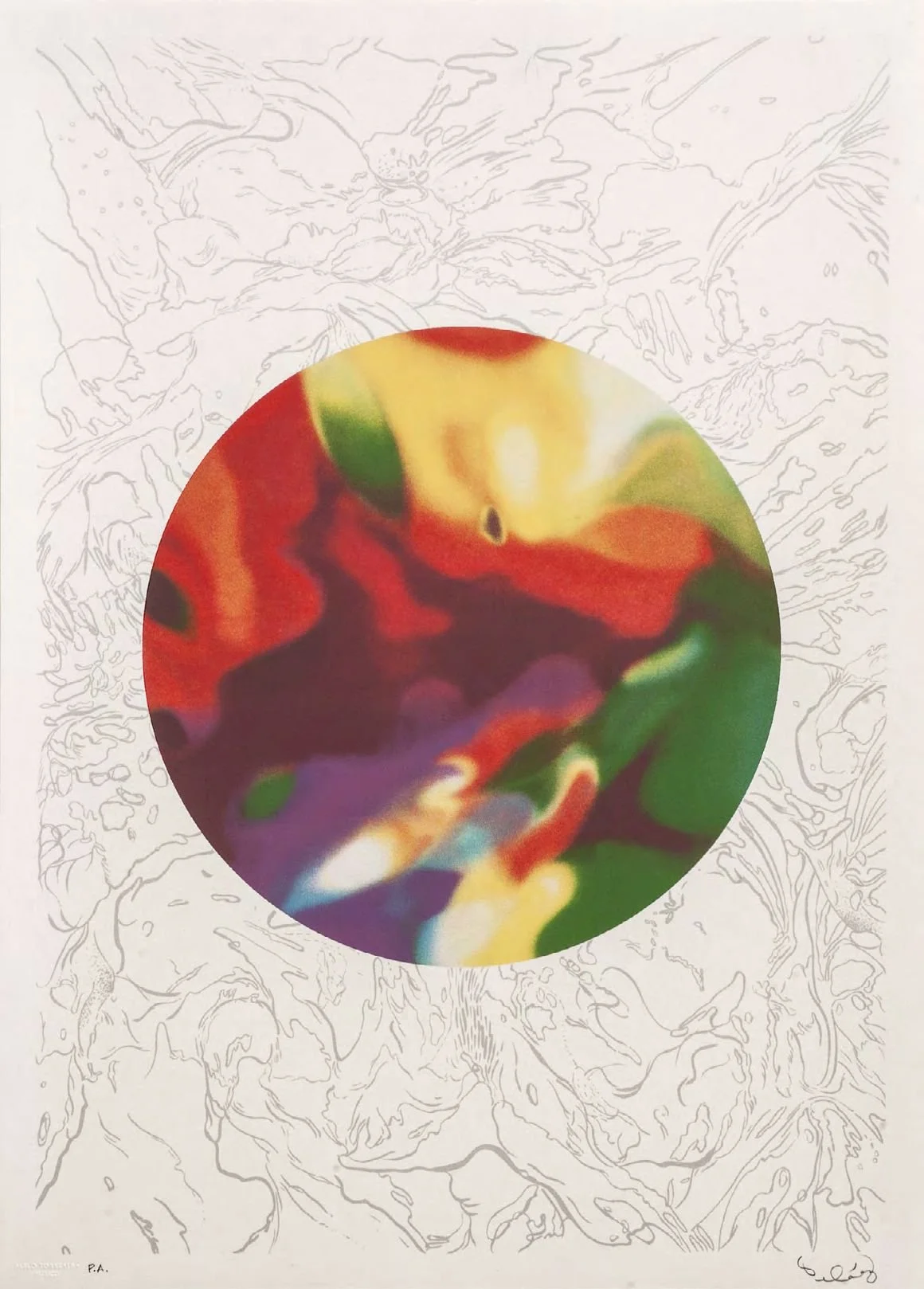 Inner, 2018
Screen printing on cotton paper
Edition of 30 pieces
72 x 52 cm
28.3” x 20.5” in