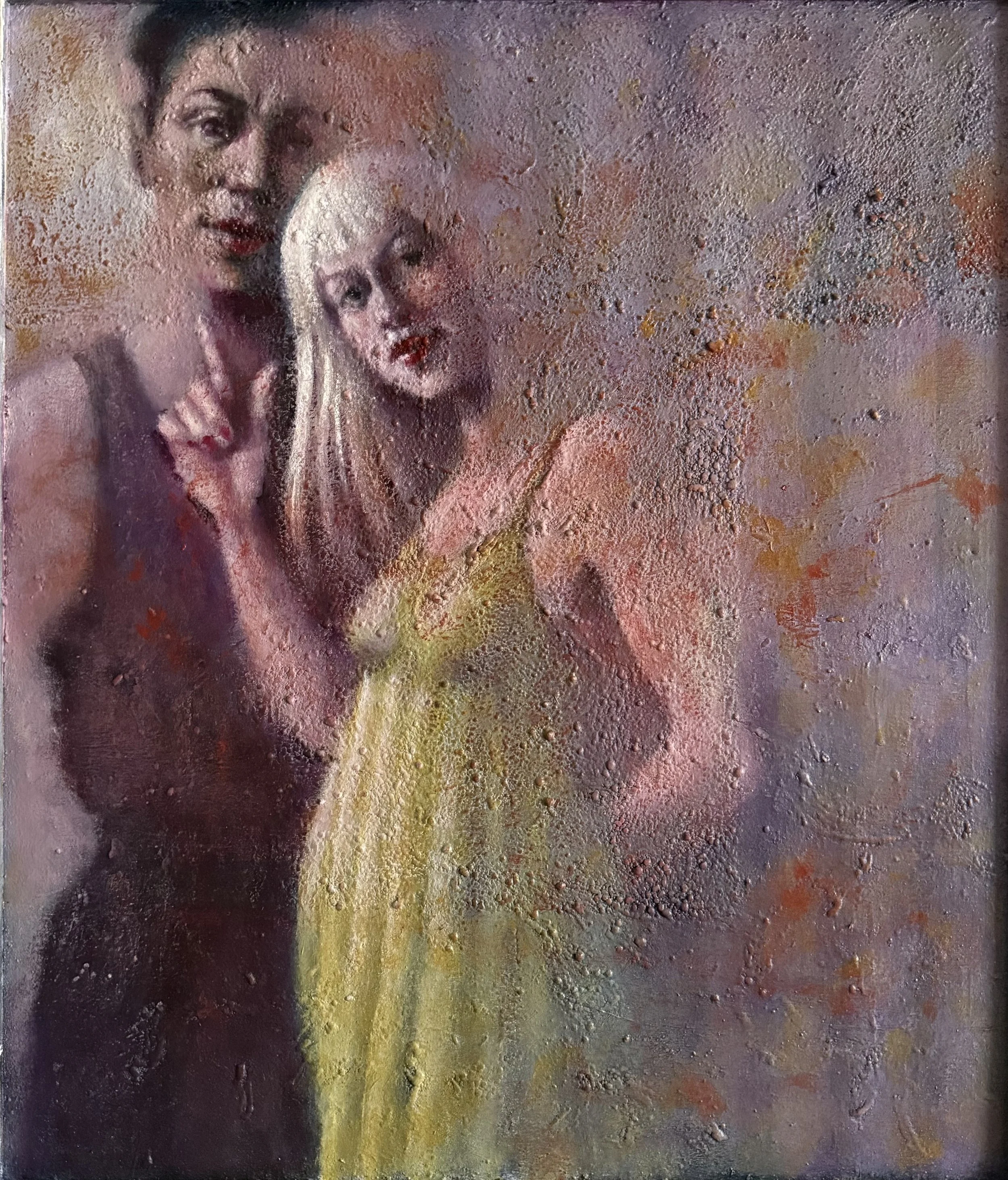 MEDEA & JASON.   Oil / Canvas   