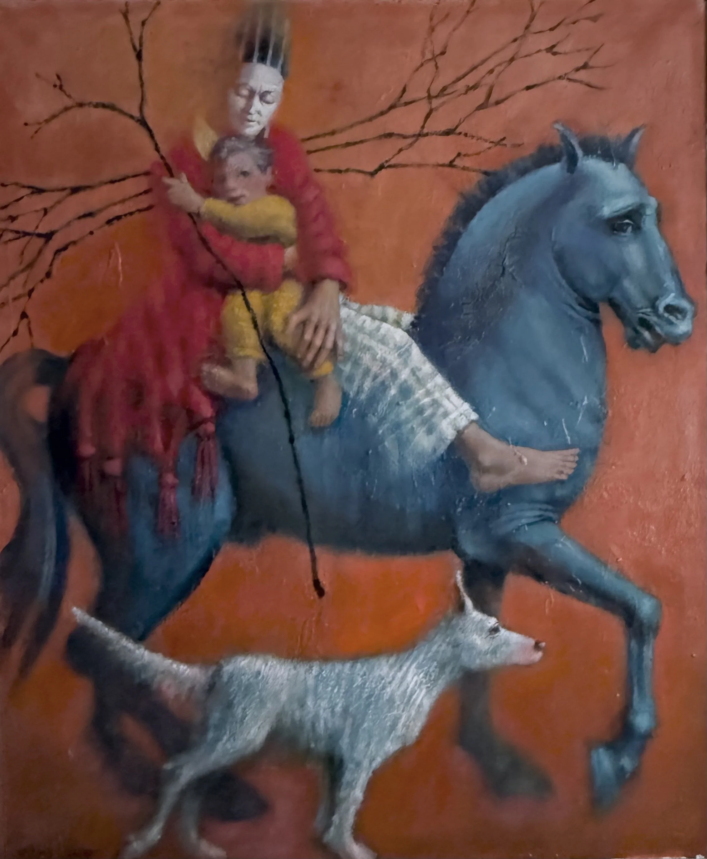 ENDLESS JOURNEY.    Oil / Canvas